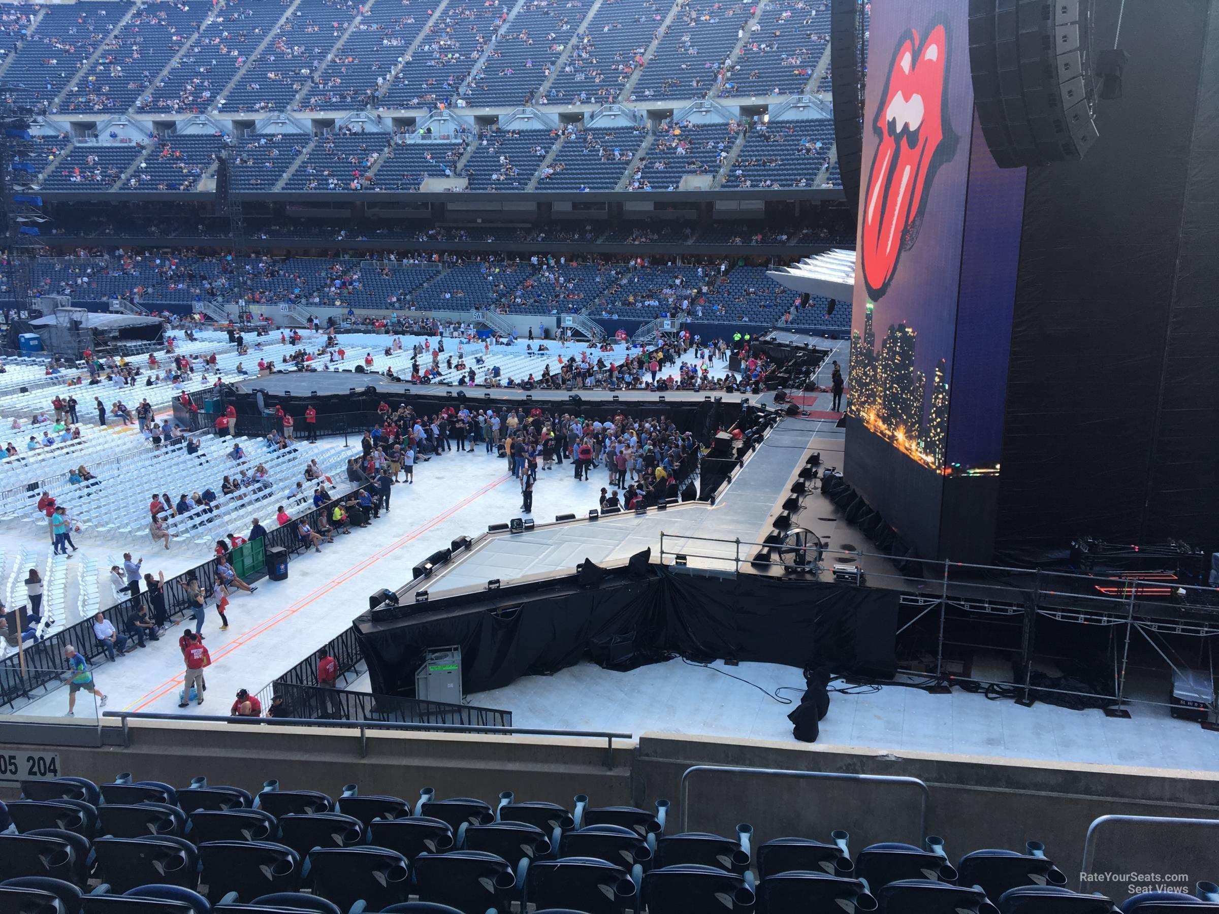 Soldier Field Section 204 Concert Seating - RateYourSeats.com