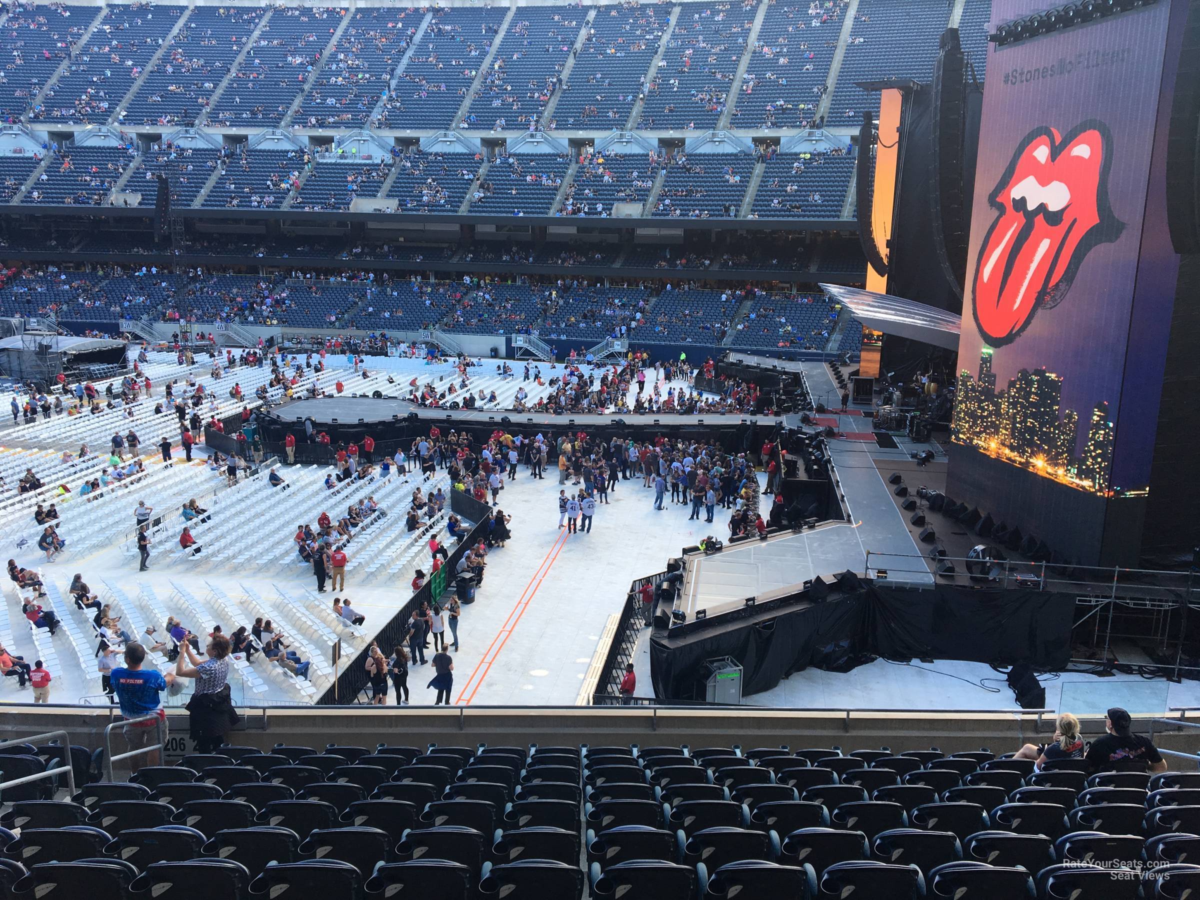 Section 205 at Soldier Field 