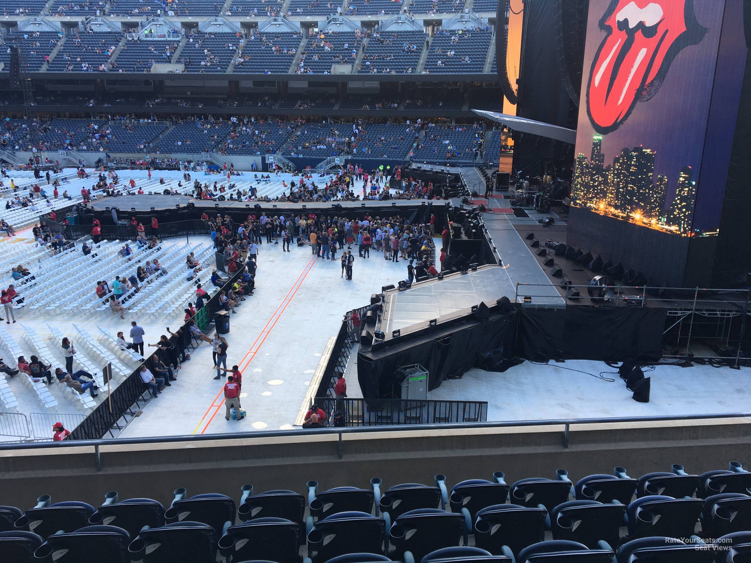 Section 209 at Soldier Field 