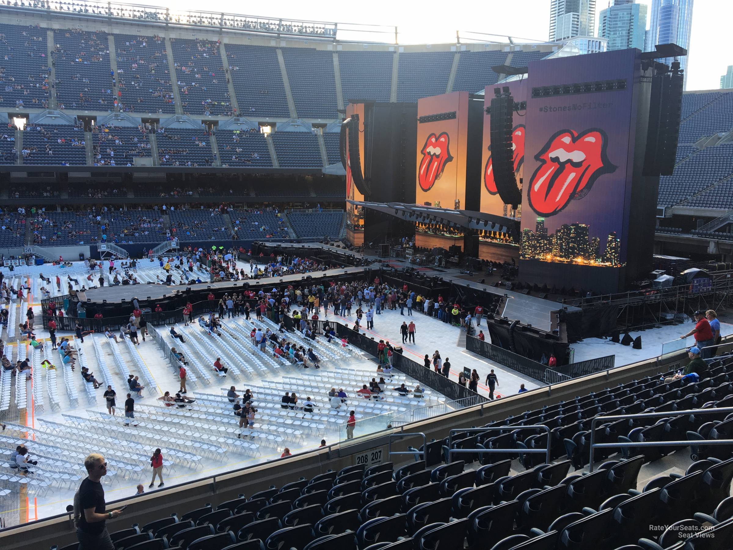 soldier field seat view concert section e｜TikTok Search