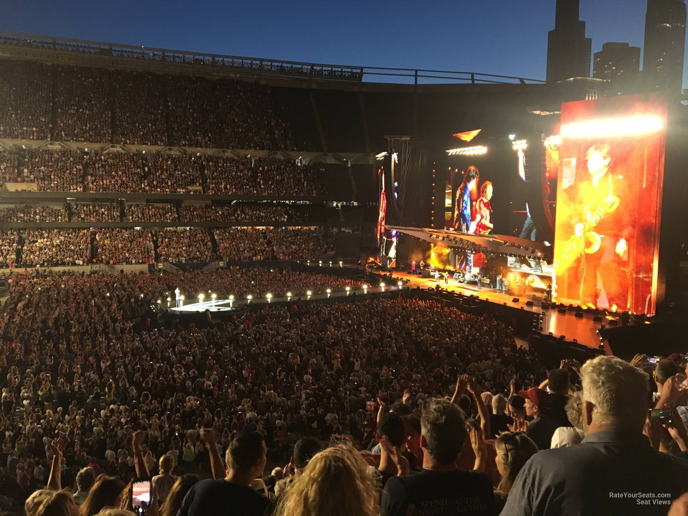 Section 209 at Soldier Field for Concerts
