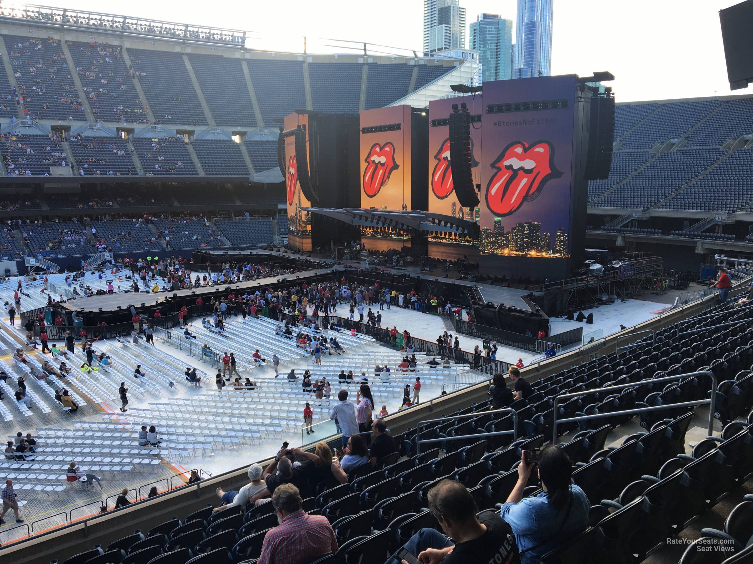 Section 209 at Soldier Field 