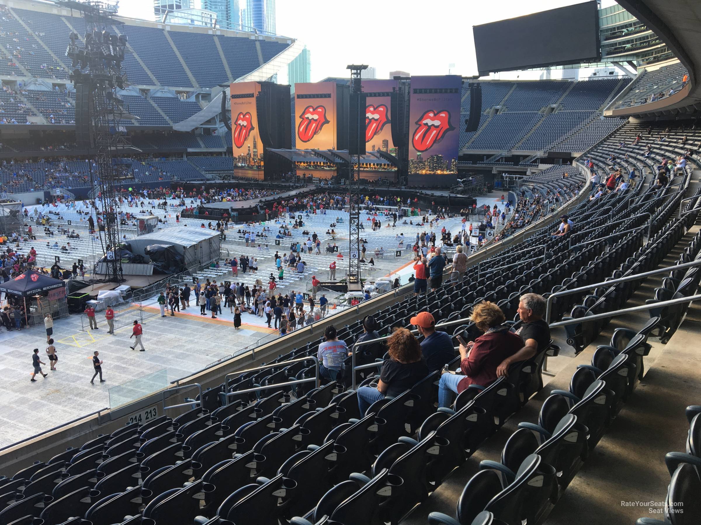 Section 214 at Soldier Field 