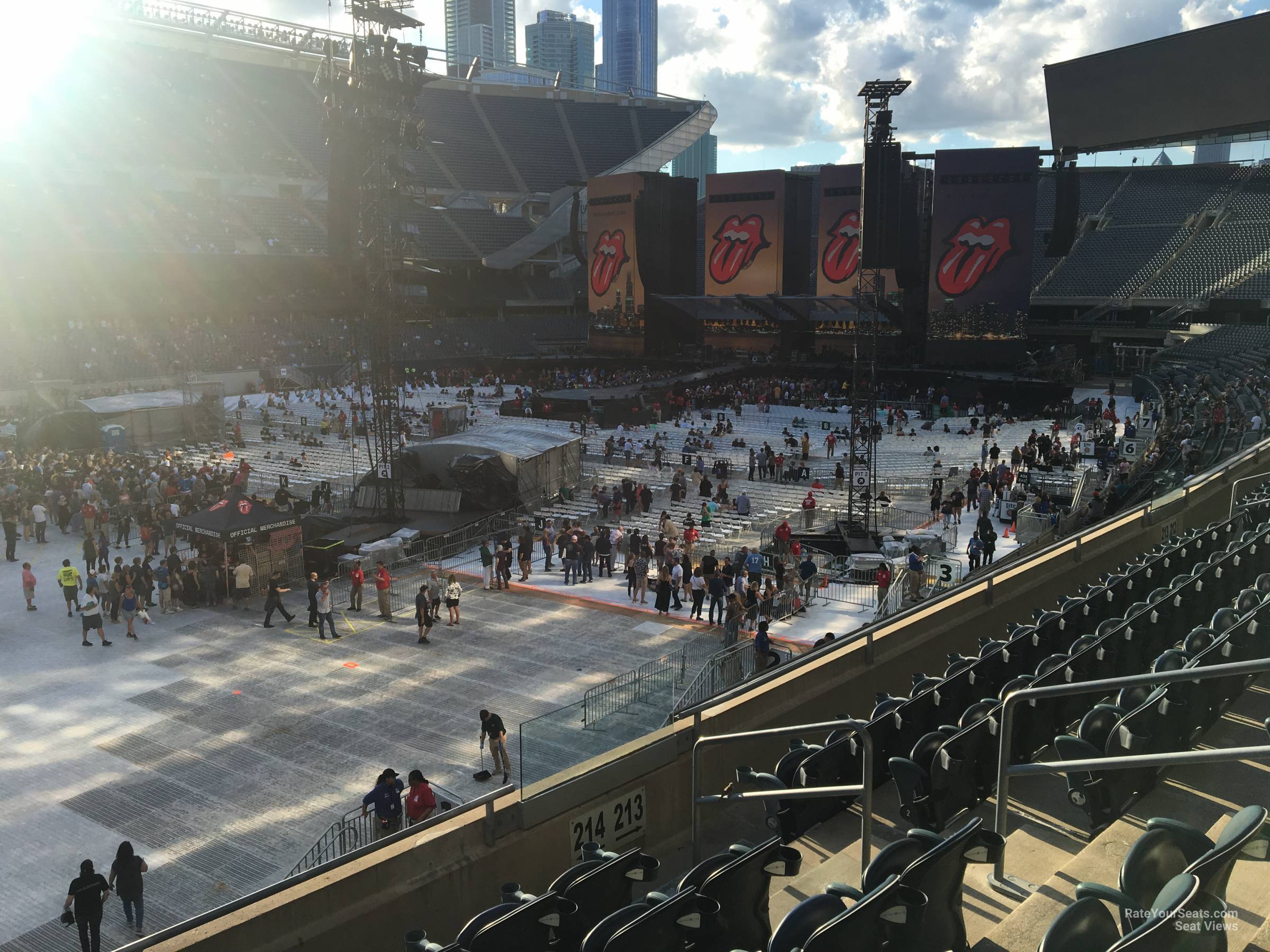 Section 214 at Soldier Field 