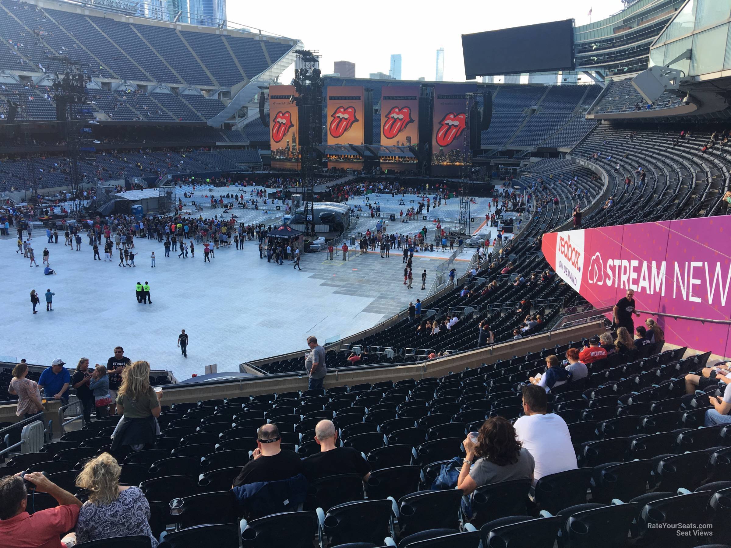 Soldier Field Colonnade Sections 