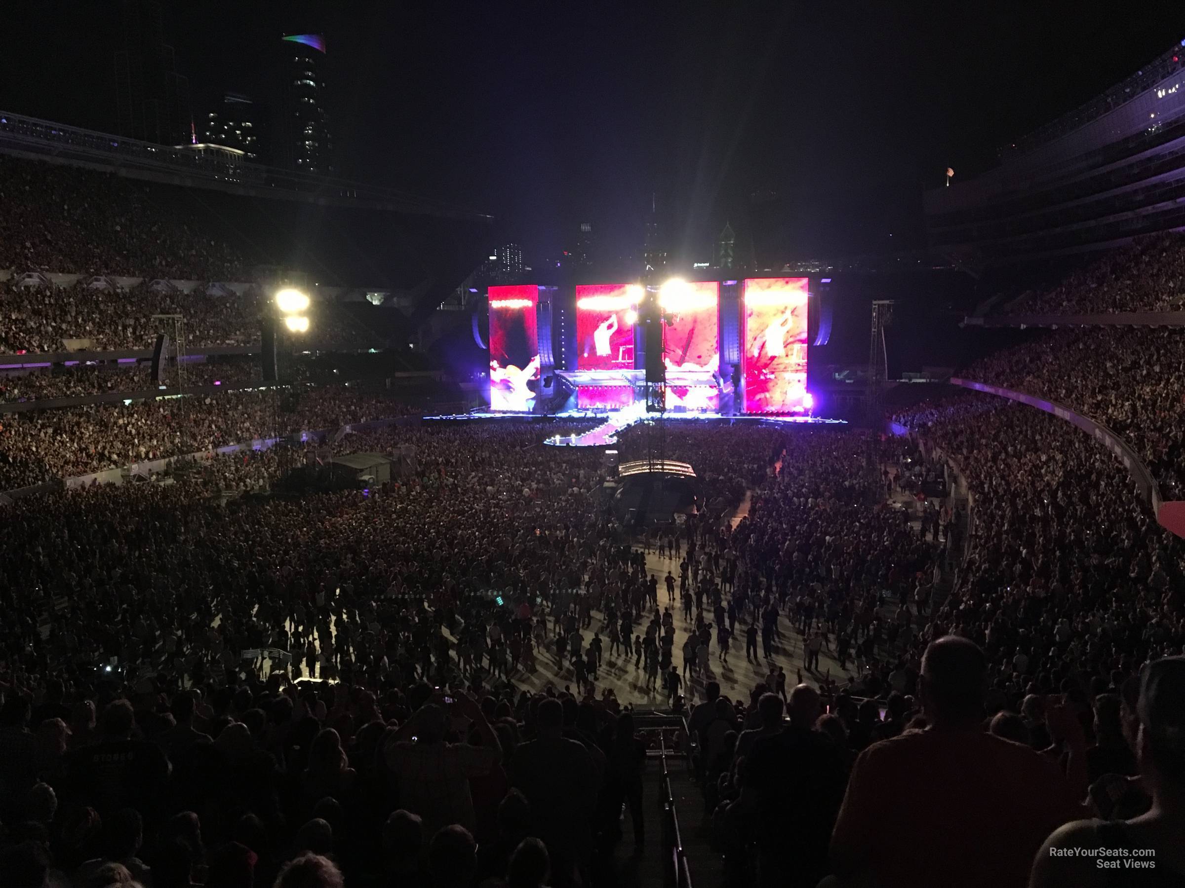 section 220, row 22 seat view  for concert - soldier field
