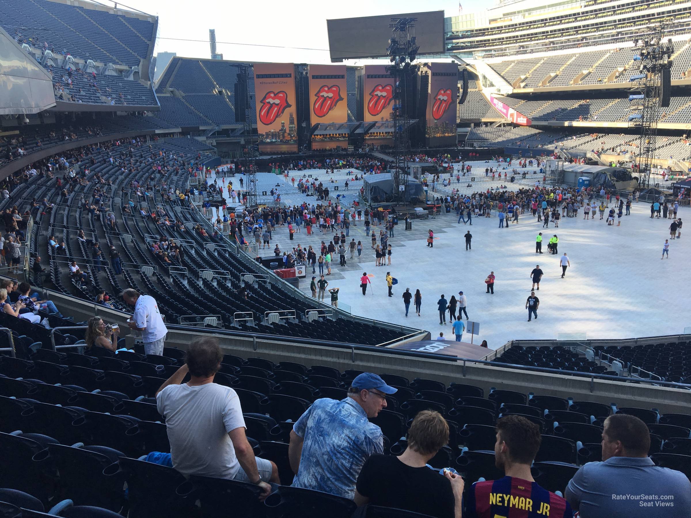 Soldier Field Colonnade Sections 