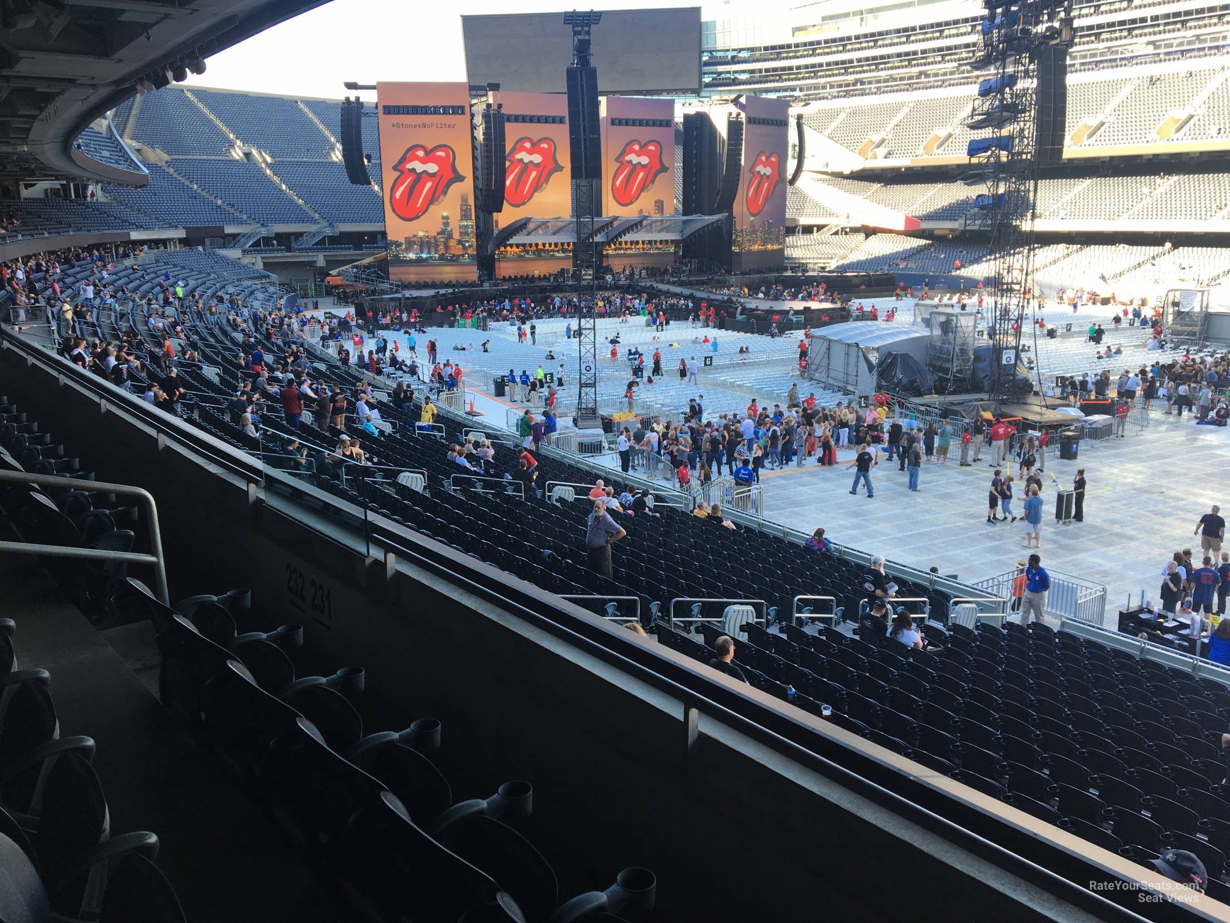 Soldier Field Section 231 Concert Seating - RateYourSeats.com