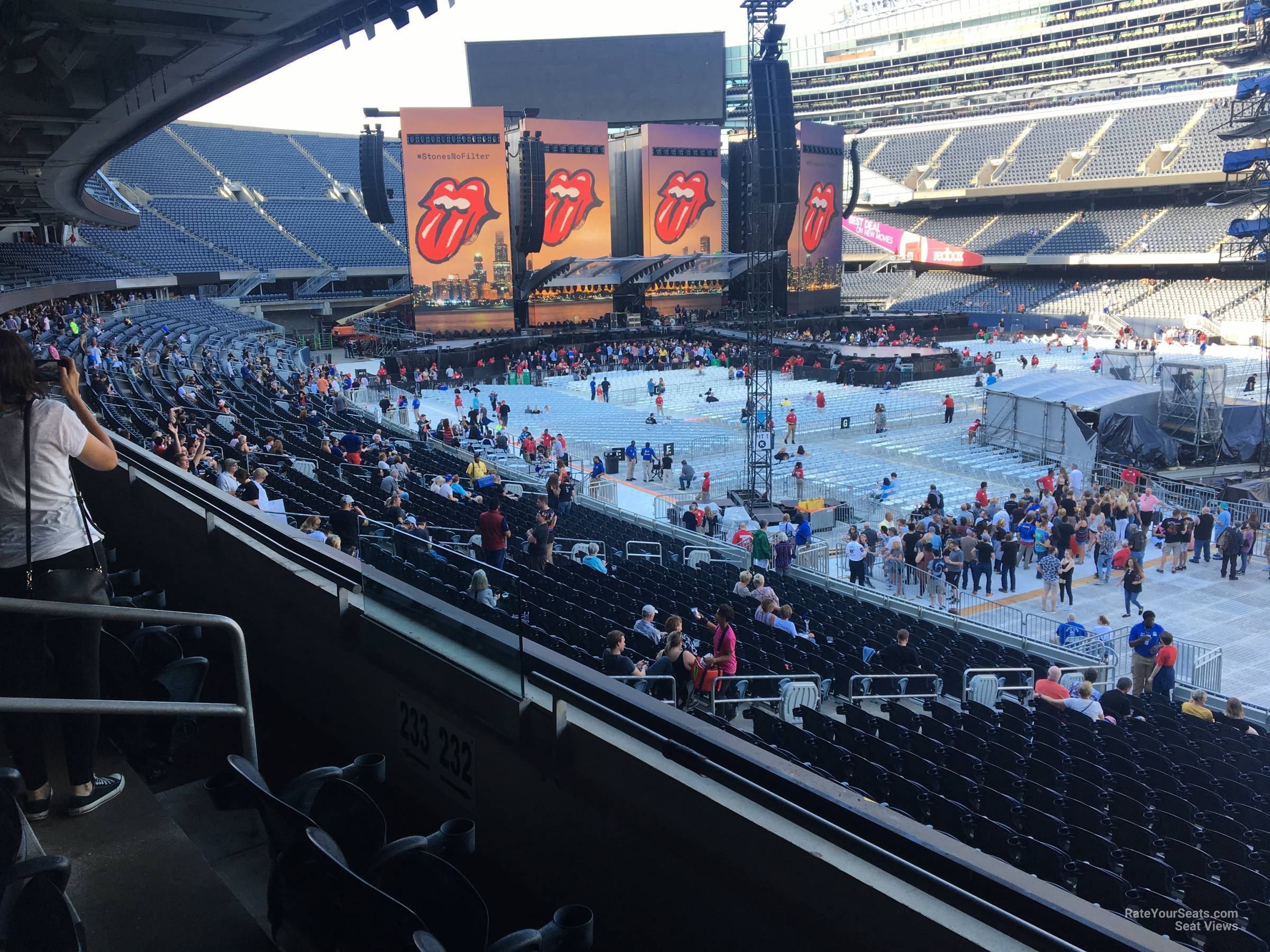 Soldier Field Section 232 Concert Seating