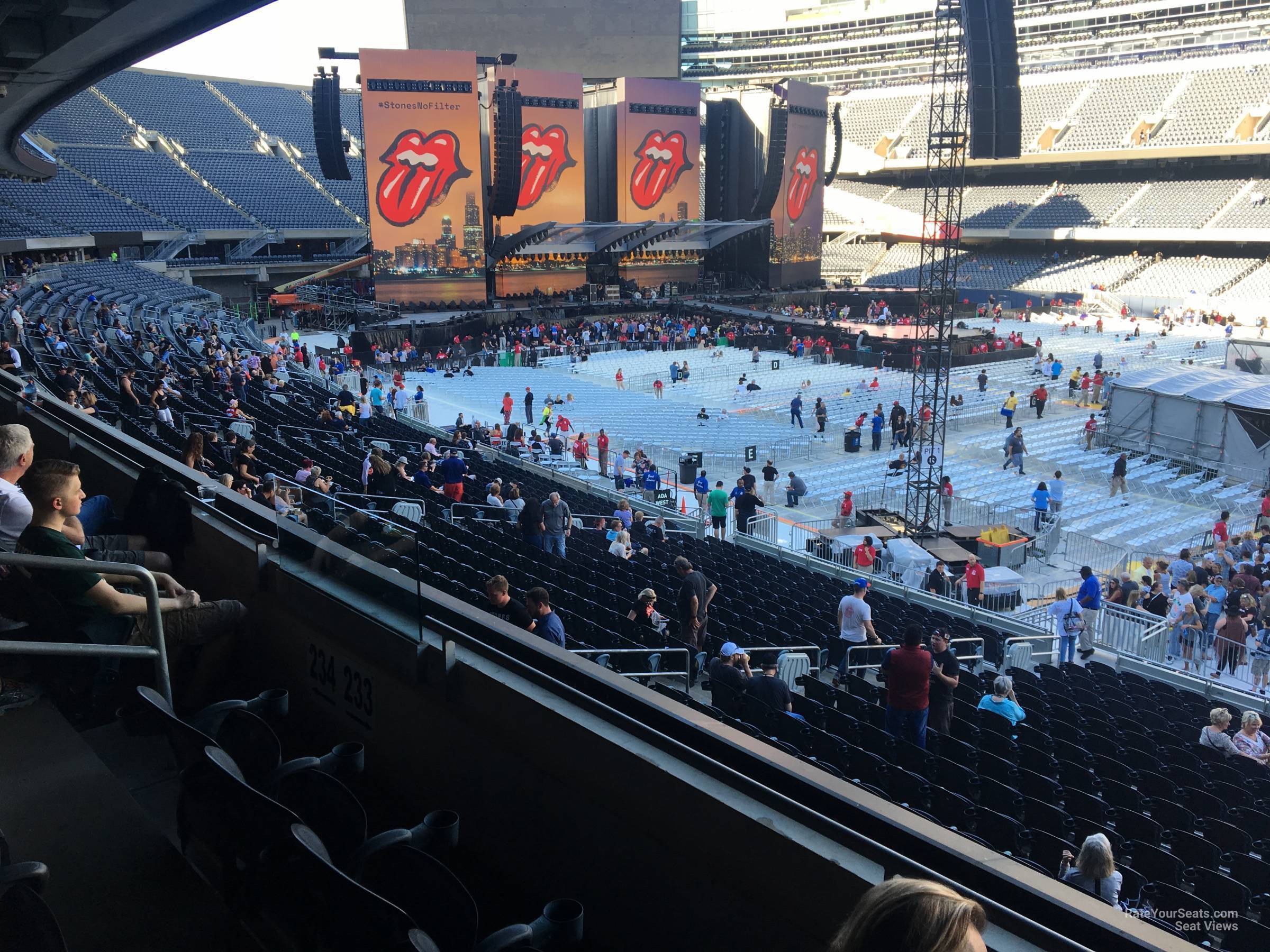 Soldier Field Section 233 Concert Seating - RateYourSeats.com