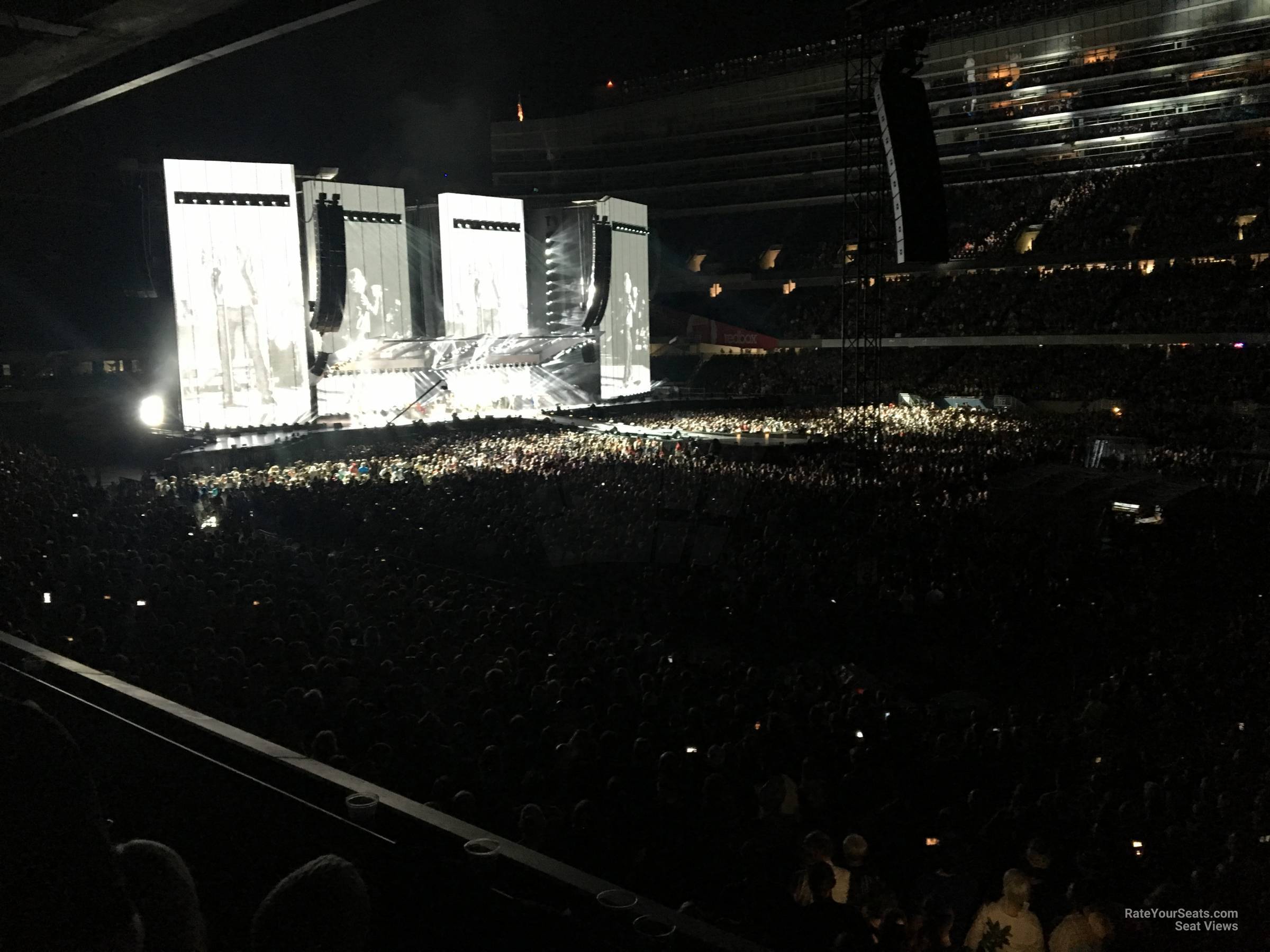 section 234, row 4 seat view  for concert - soldier field