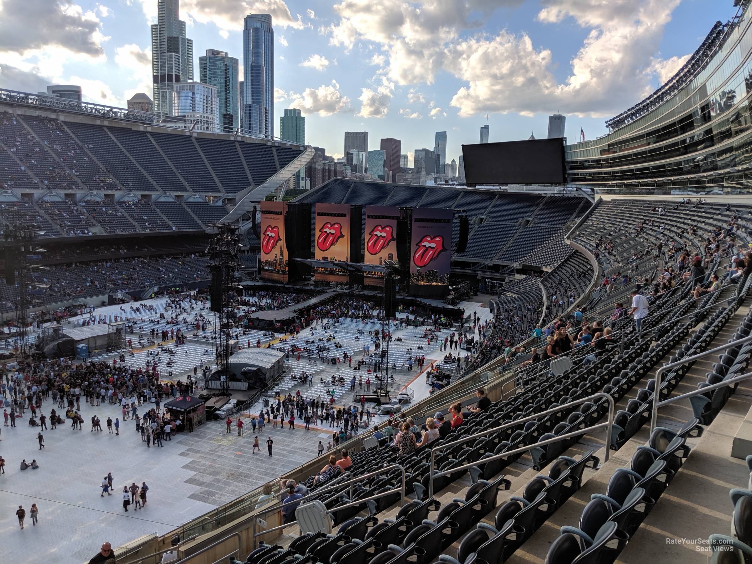 Section 316 at Soldier Field 