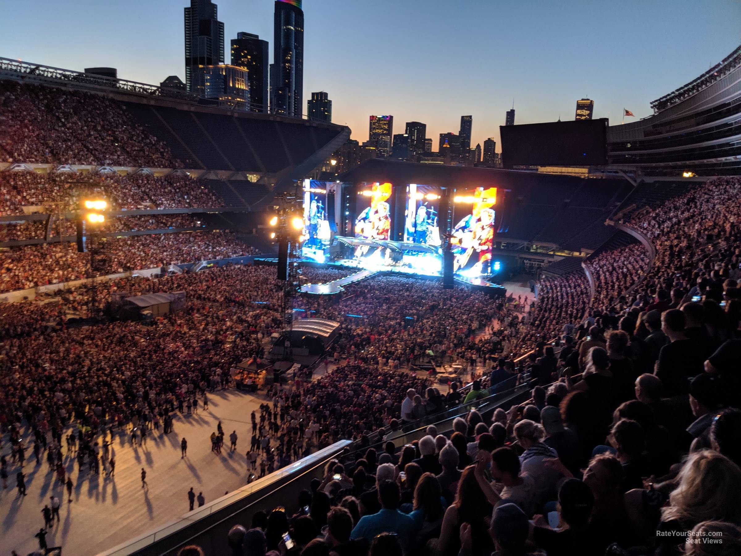 section 317, row 12 seat view  for concert - soldier field