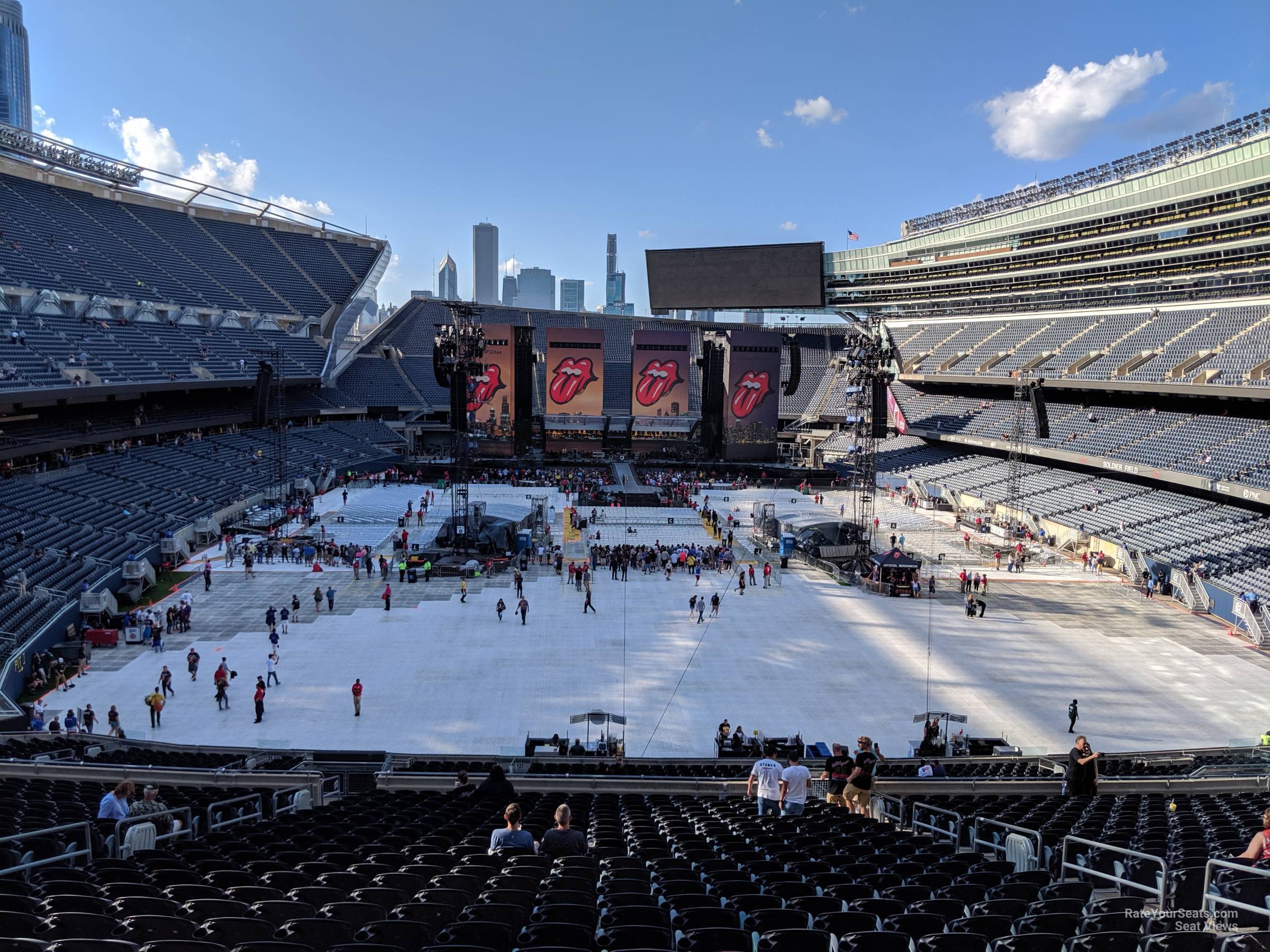 Soldier Field Section 323 Concert Seating