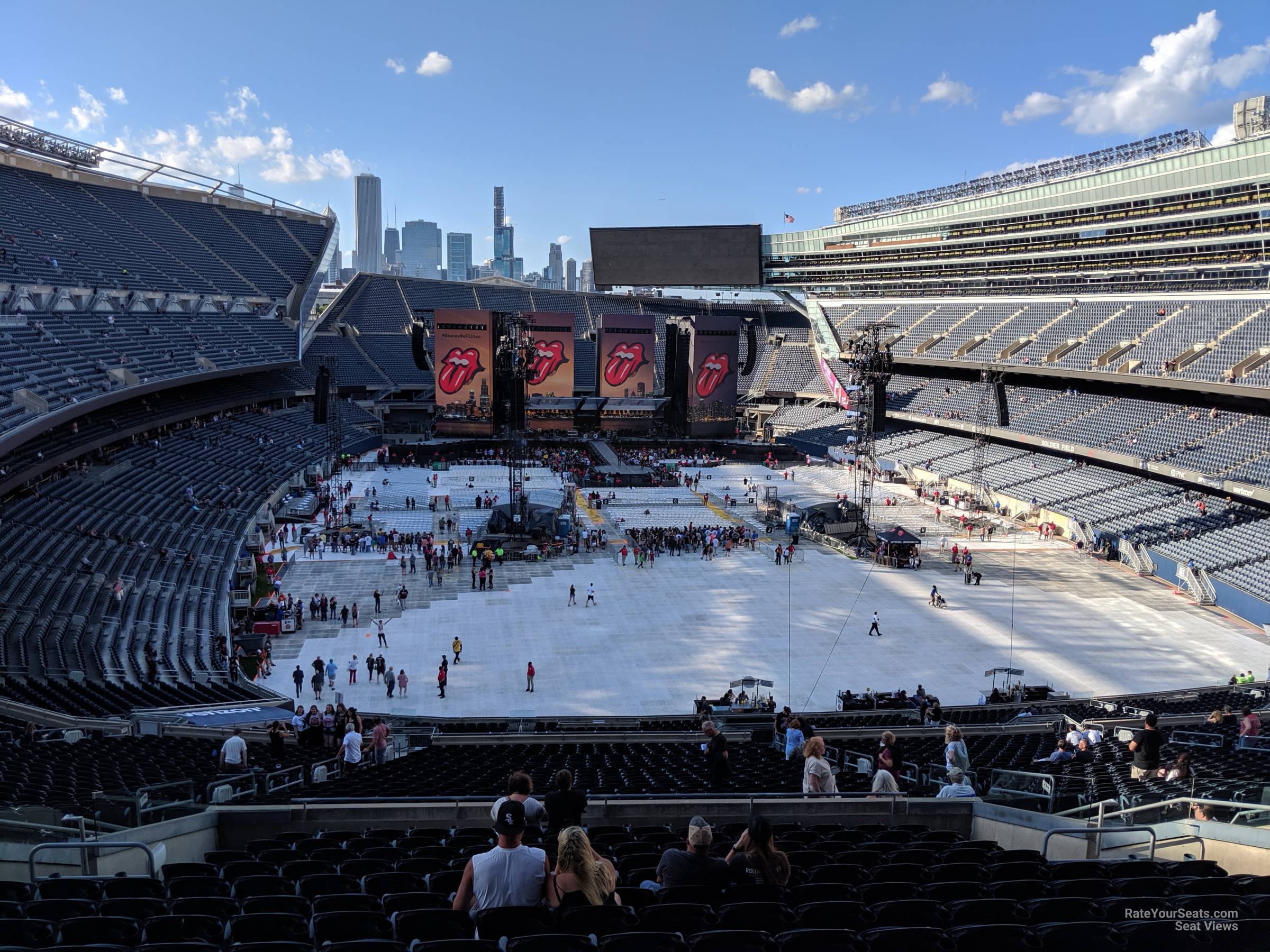 Soldier Field, section Suite B34, home of Chicago Bears, page 1