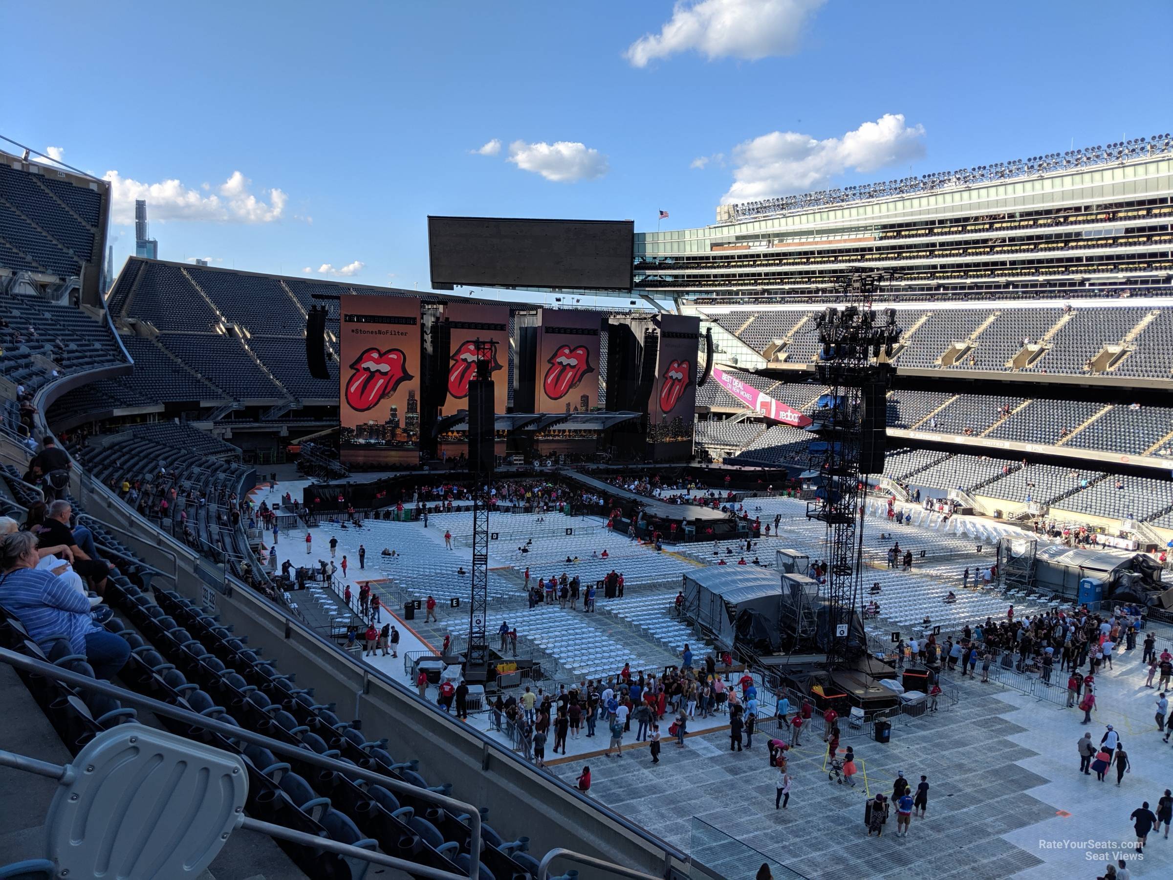 Soldier Field Concert Seating Chart Virtual View