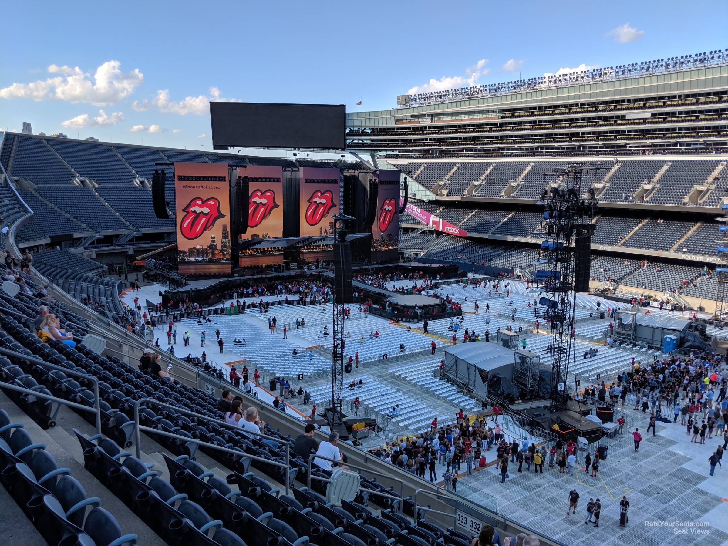 Section 332 at Soldier Field