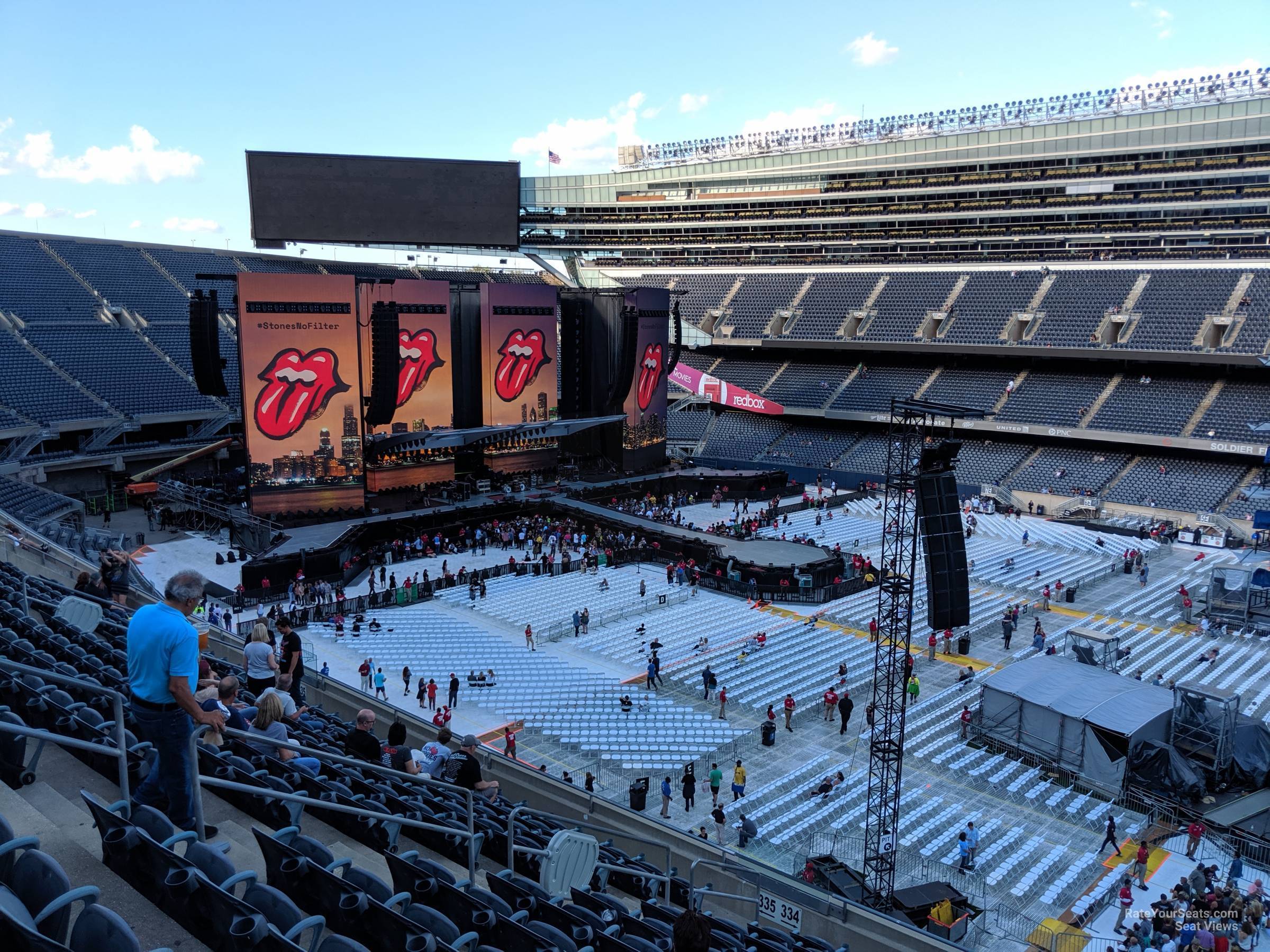 Soldier Field Section 334 Concert Seating - RateYourSeats.com