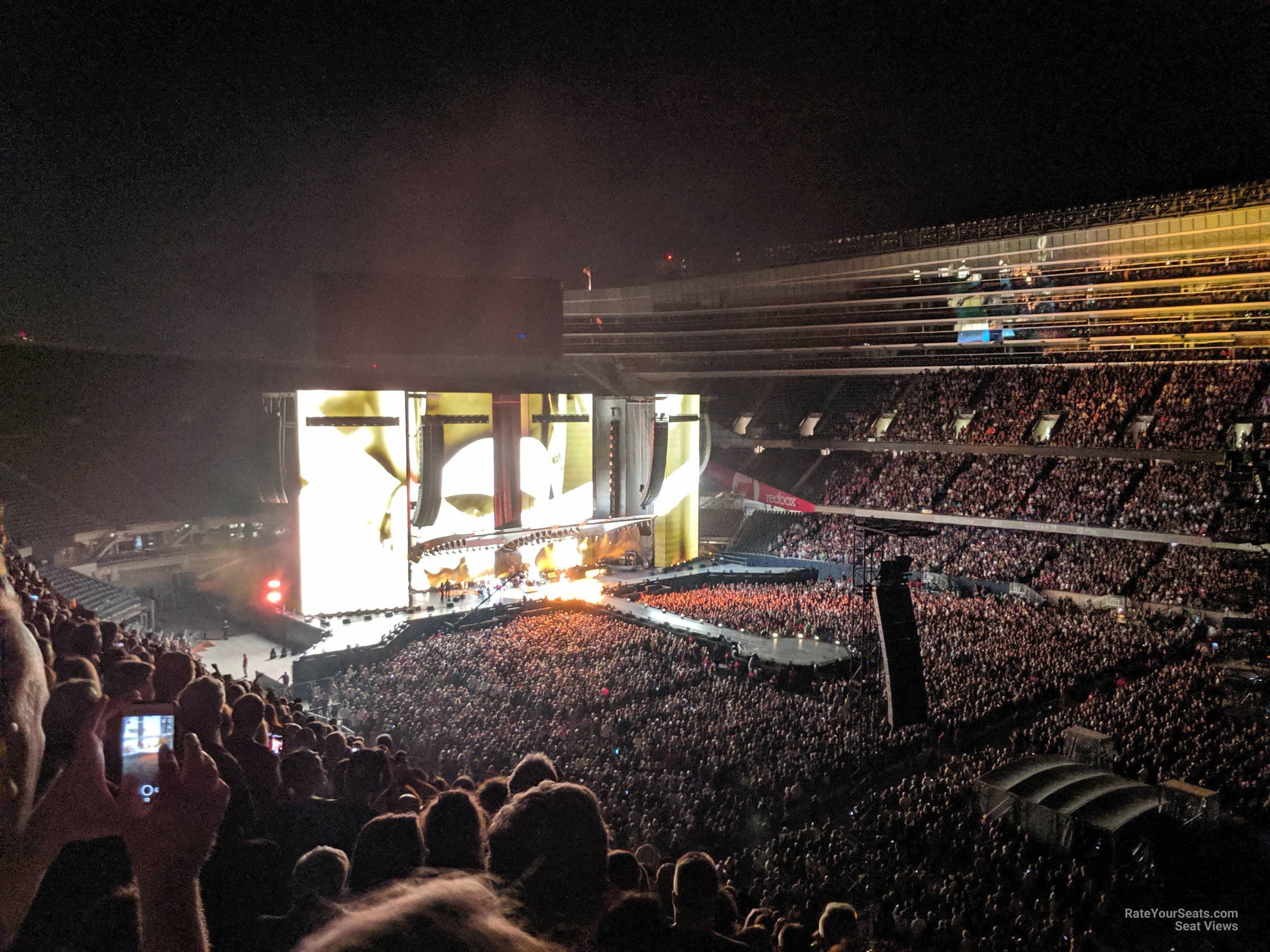 section 334, row 15 seat view  for concert - soldier field