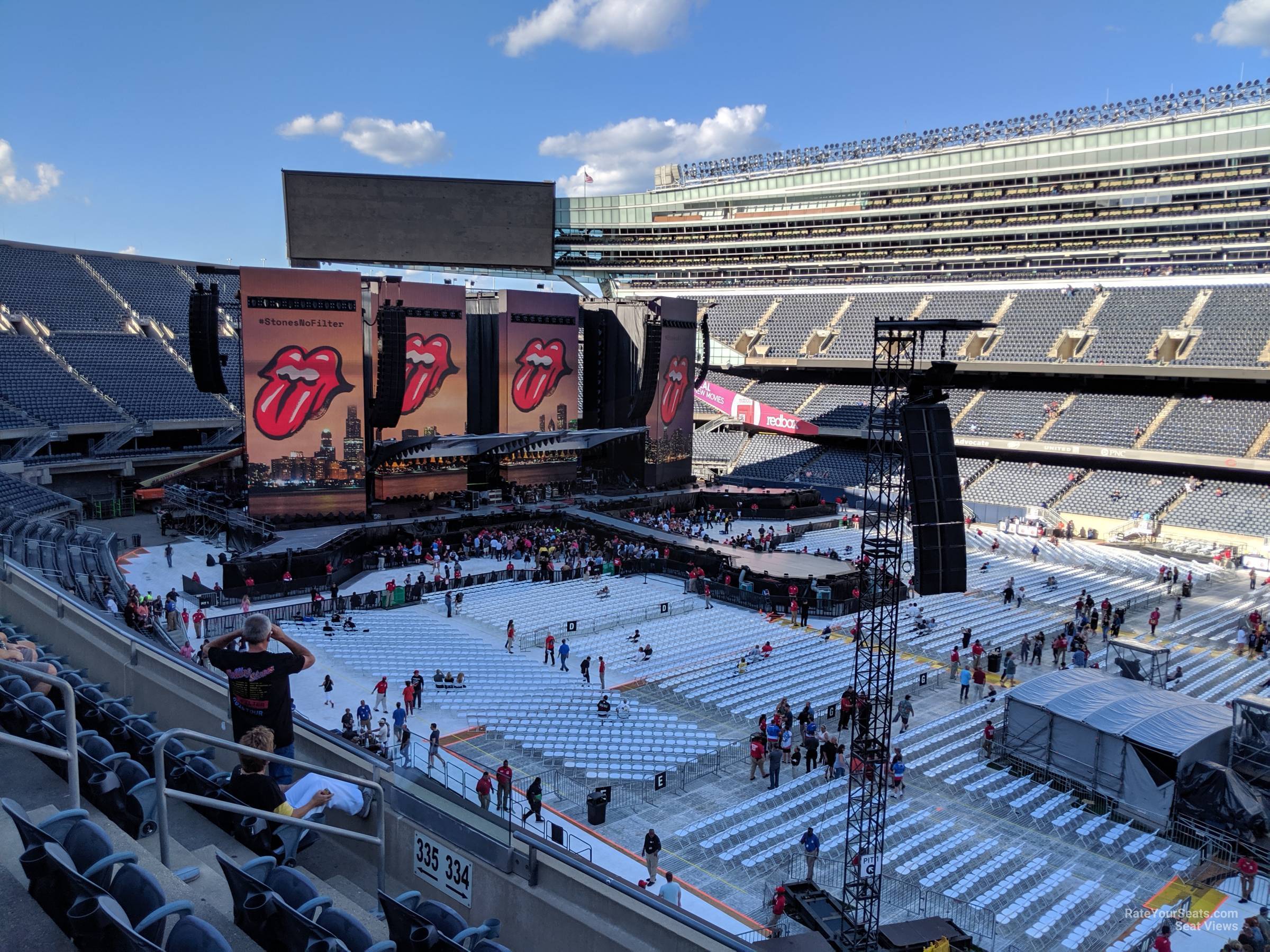 Soldier Field Section 334 Concert Seating - RateYourSeats.com