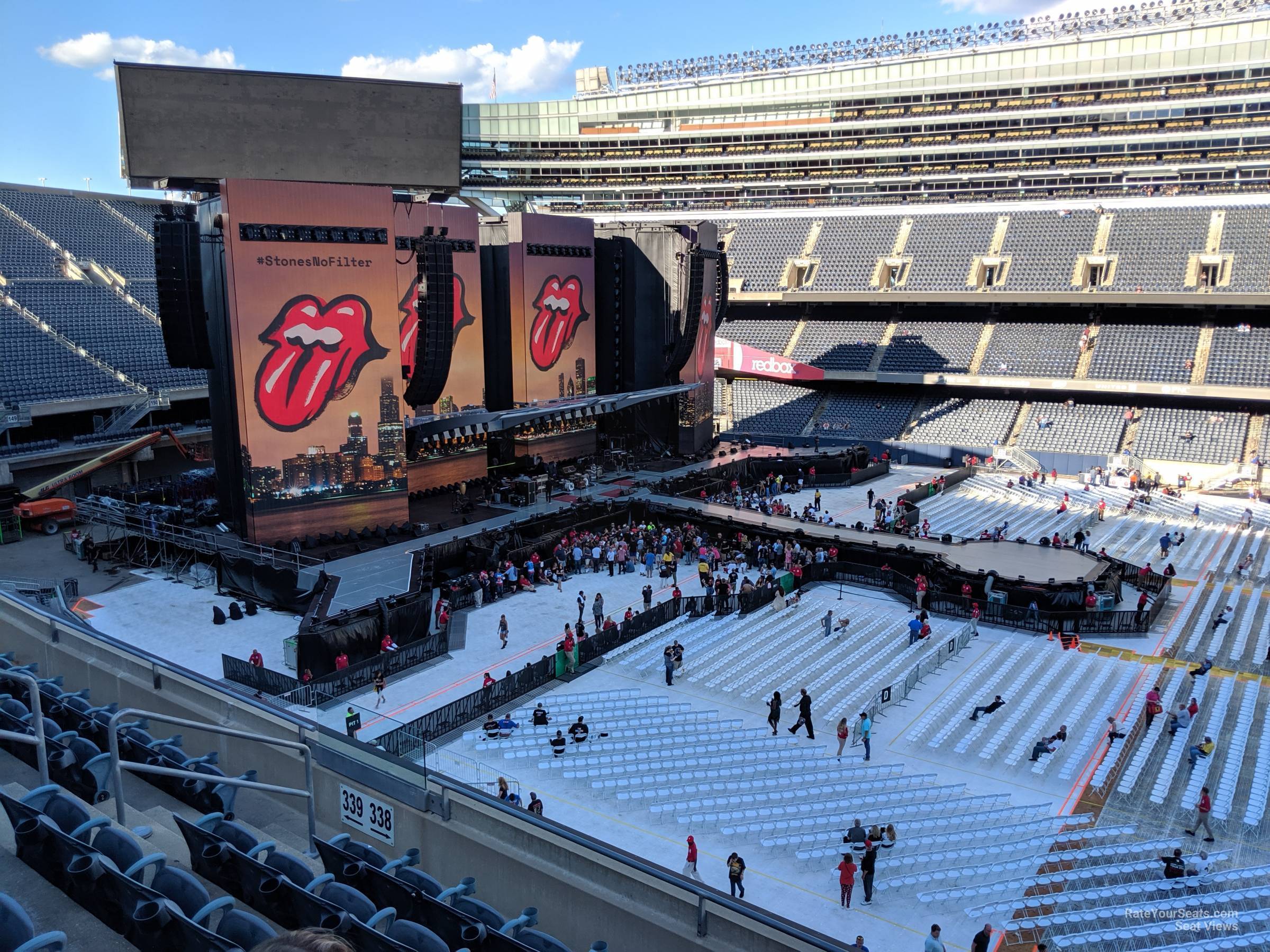 Soldier Field Section 338 Concert Seating - RateYourSeats.com