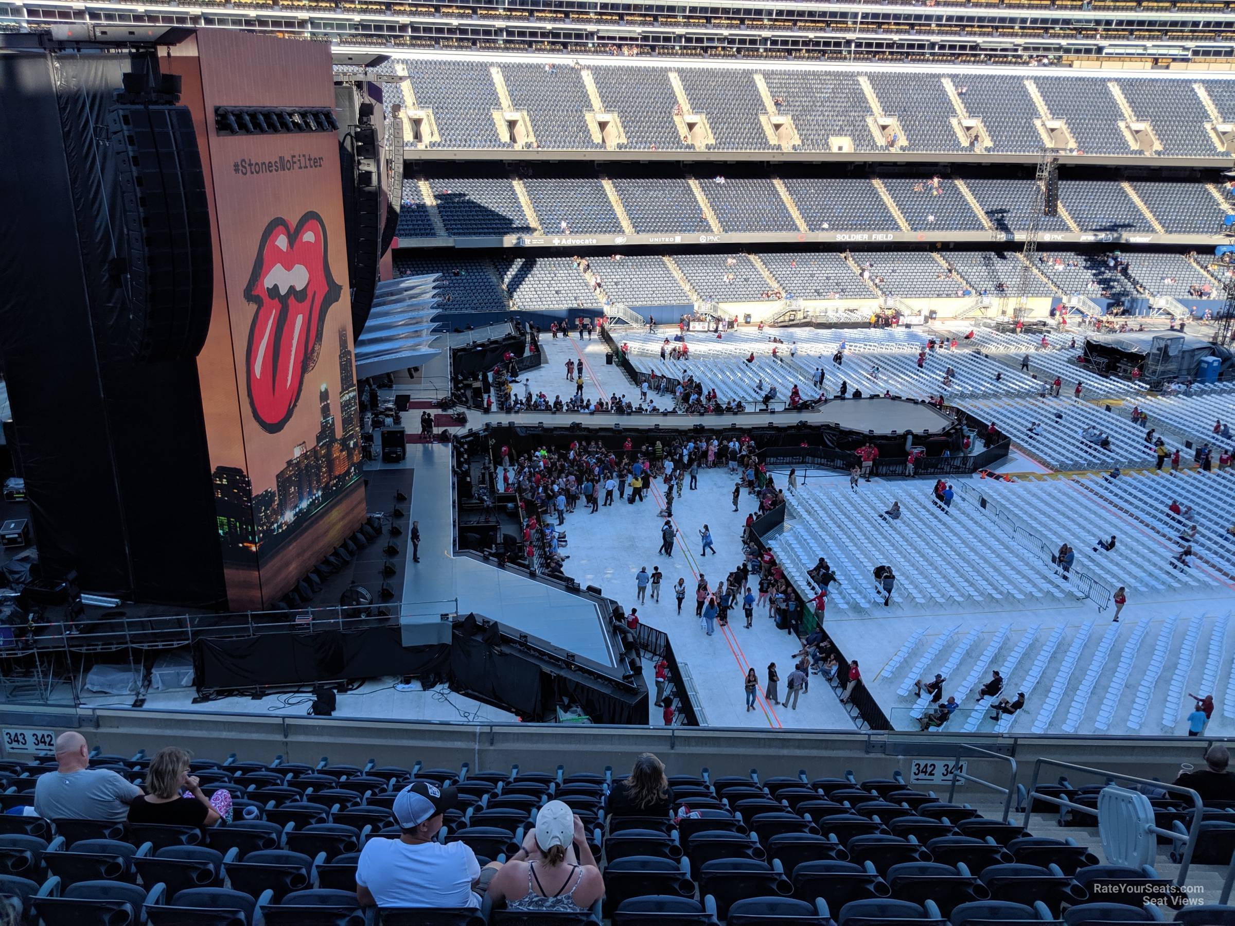 soldier field seat view concert section e｜TikTok Search