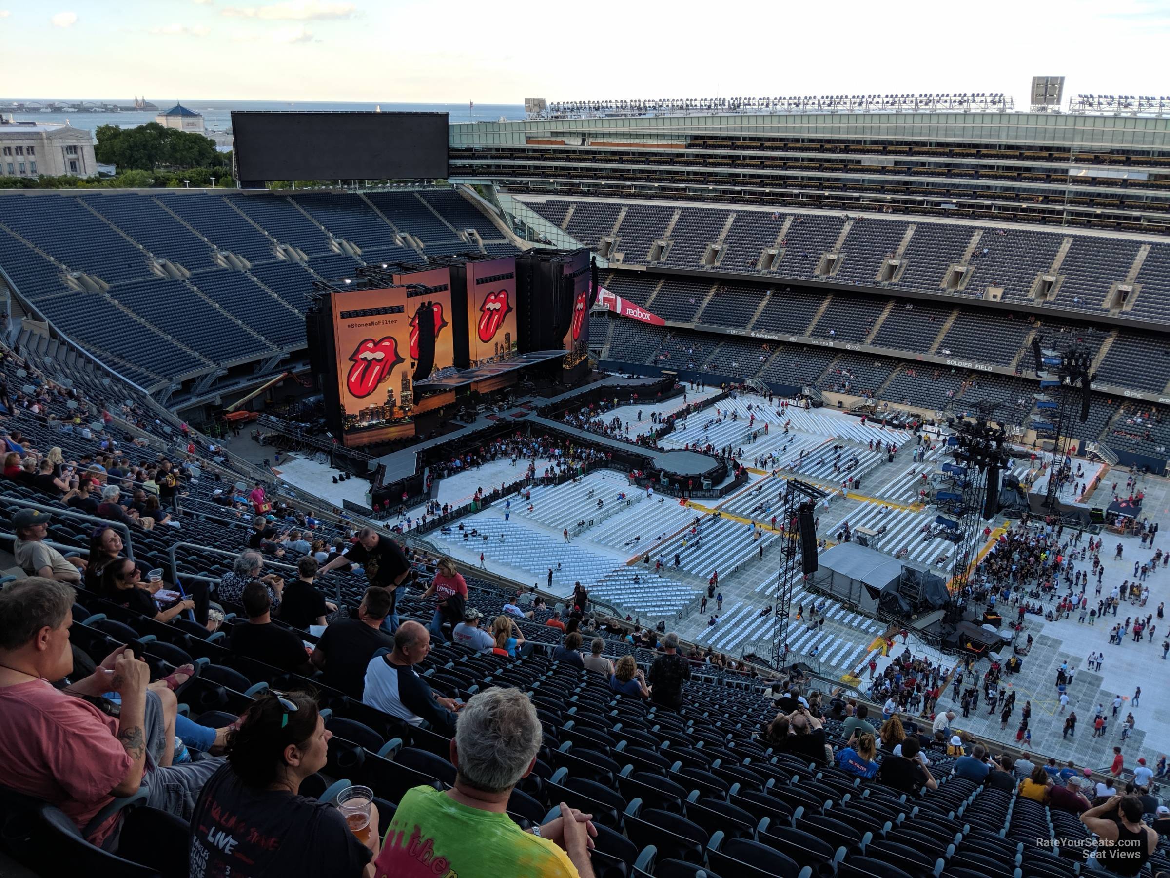 Soldier Field Section 434 Concert Seating
