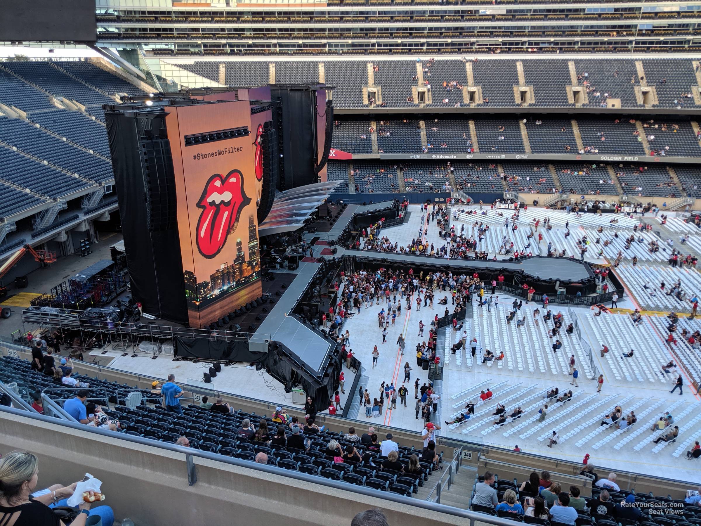 Section 440 at Soldier Field for Concerts