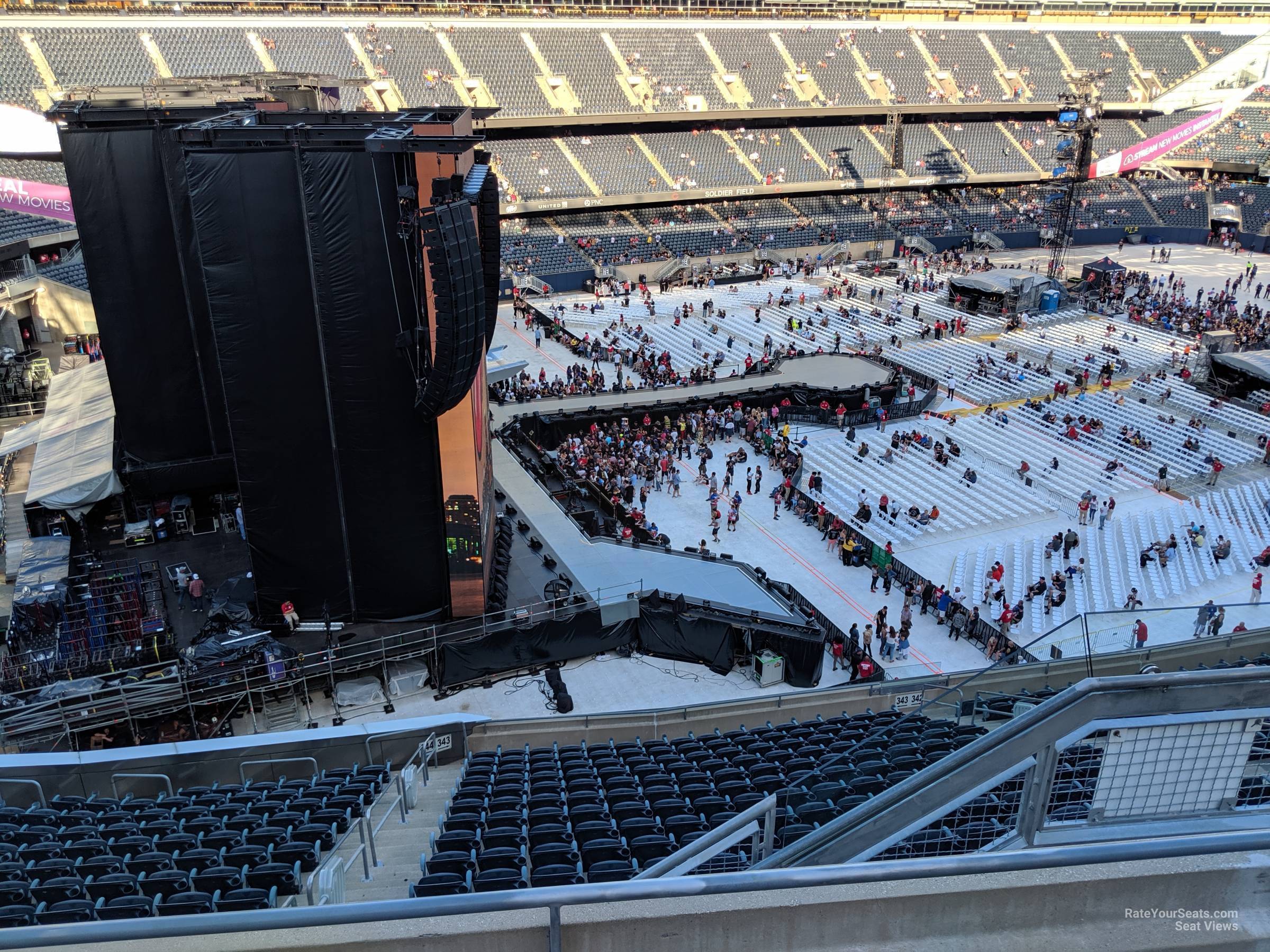 Soldier Field Section 443 Concert Seating - RateYourSeats.com