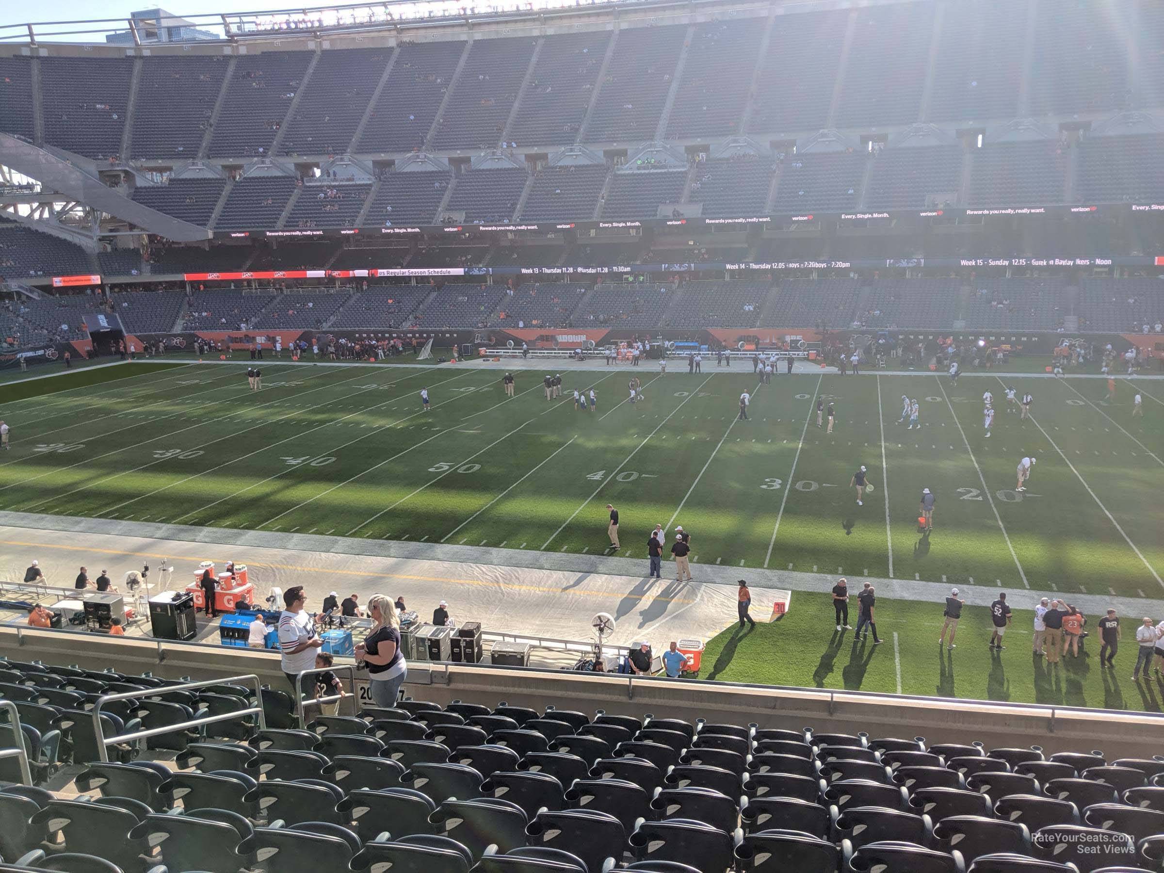 Section 211 at Soldier Field 