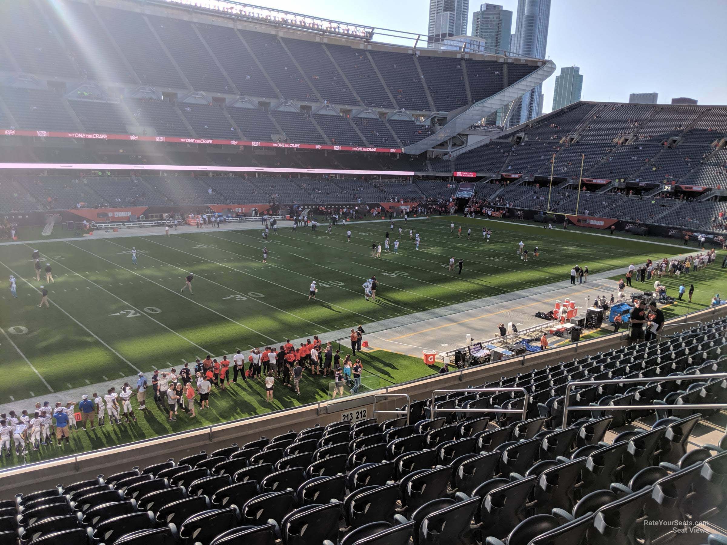 United Club (Sections 202-216, 301-317), Chicago Bears v Las Vegas Raiders, 22 Oct 2023, Soldier Field