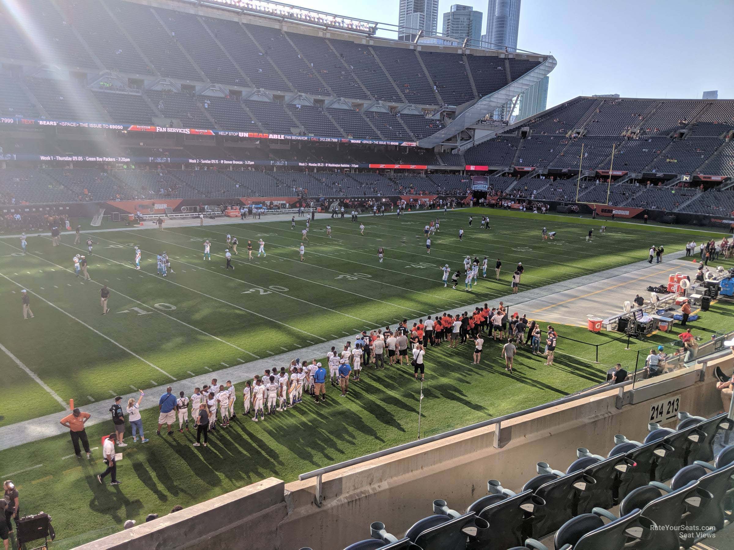 Section 214 at Soldier Field 