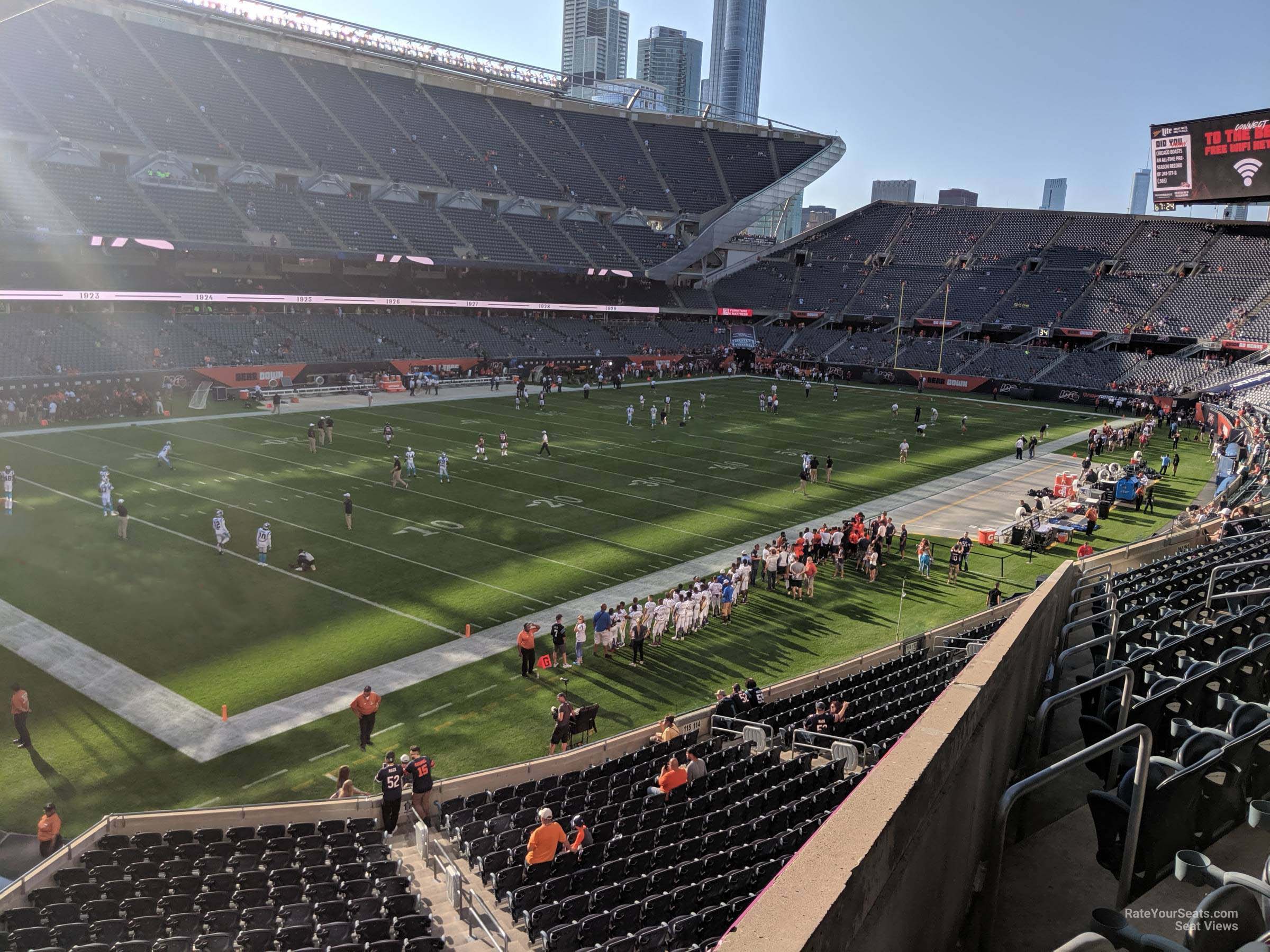 Section 211 at Soldier Field 