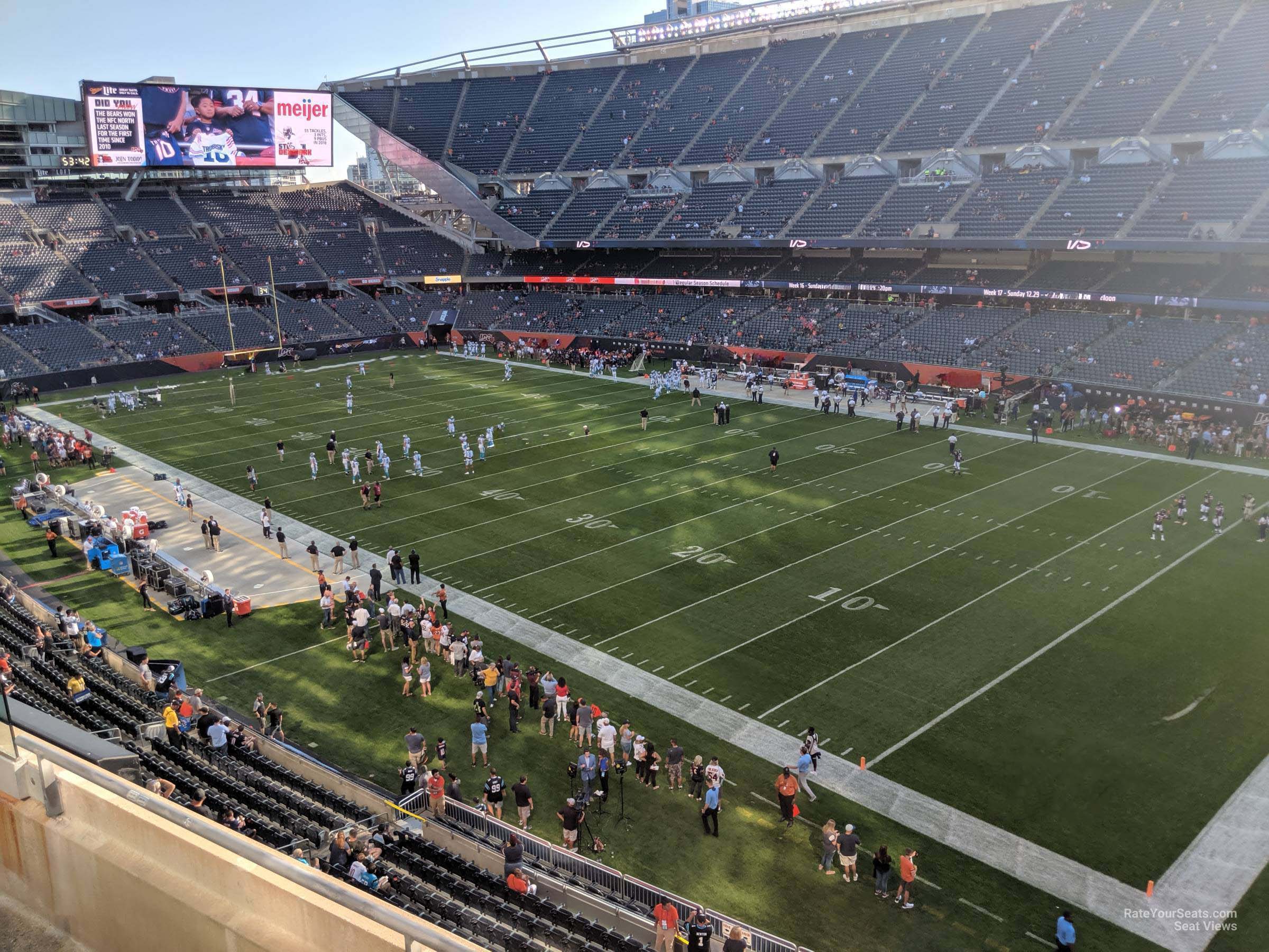 Section 315 at Soldier Field 