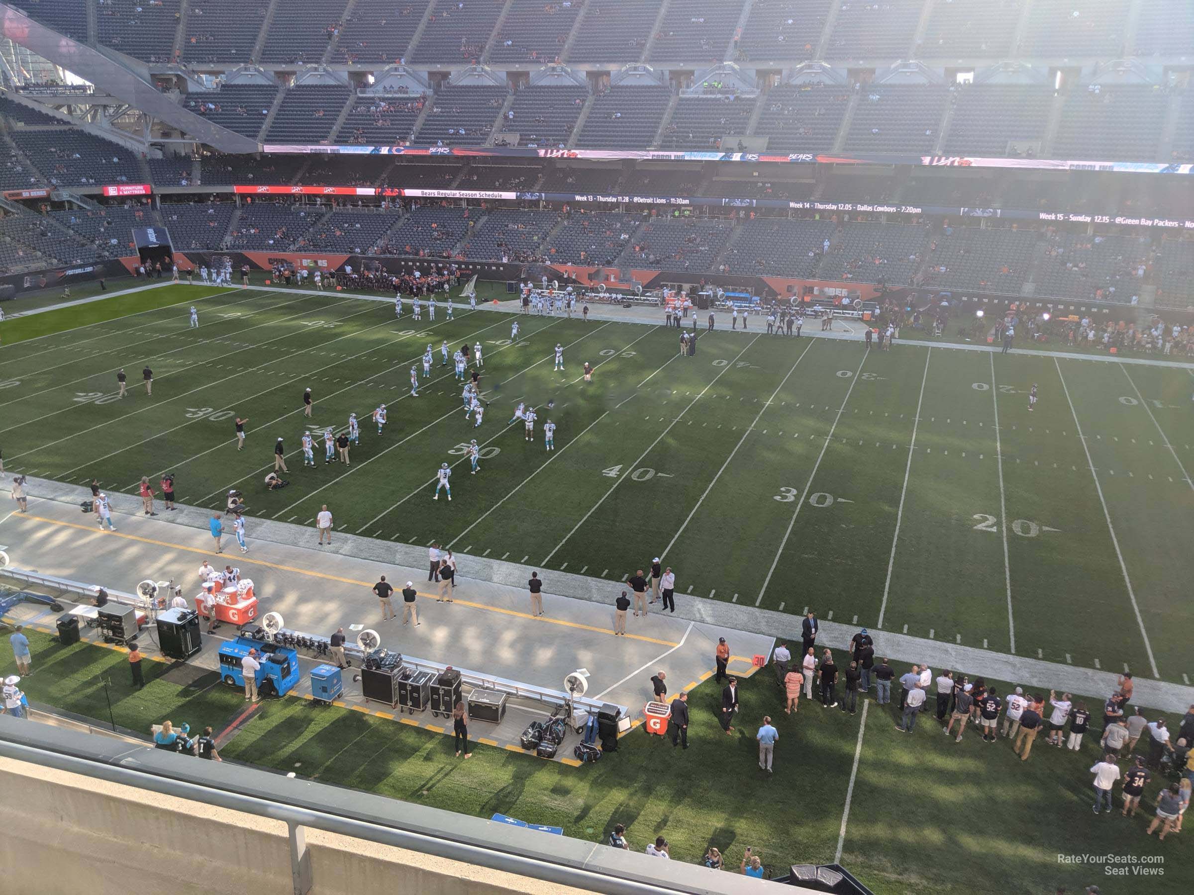 United Club (Sections 202-216, 301-317), Chicago Bears v Las Vegas Raiders, 22 Oct 2023, Soldier Field