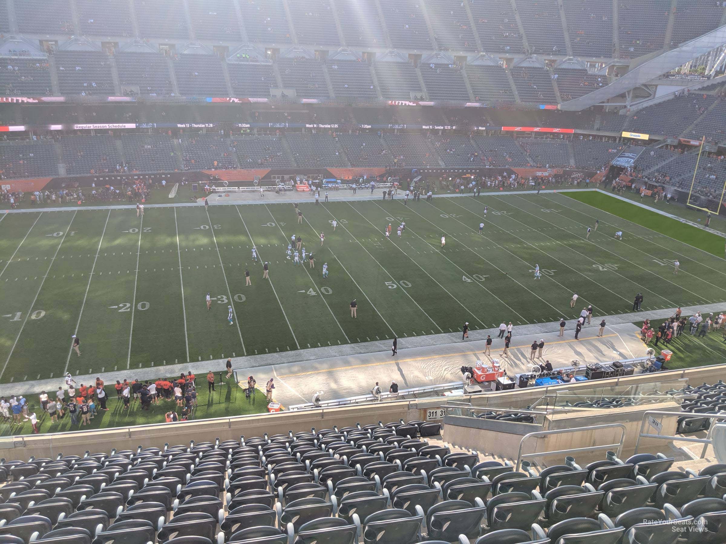 Chicago Bears Tickets, Sect 311, Row 5 Seats 3-8, United club! Aisle seats!