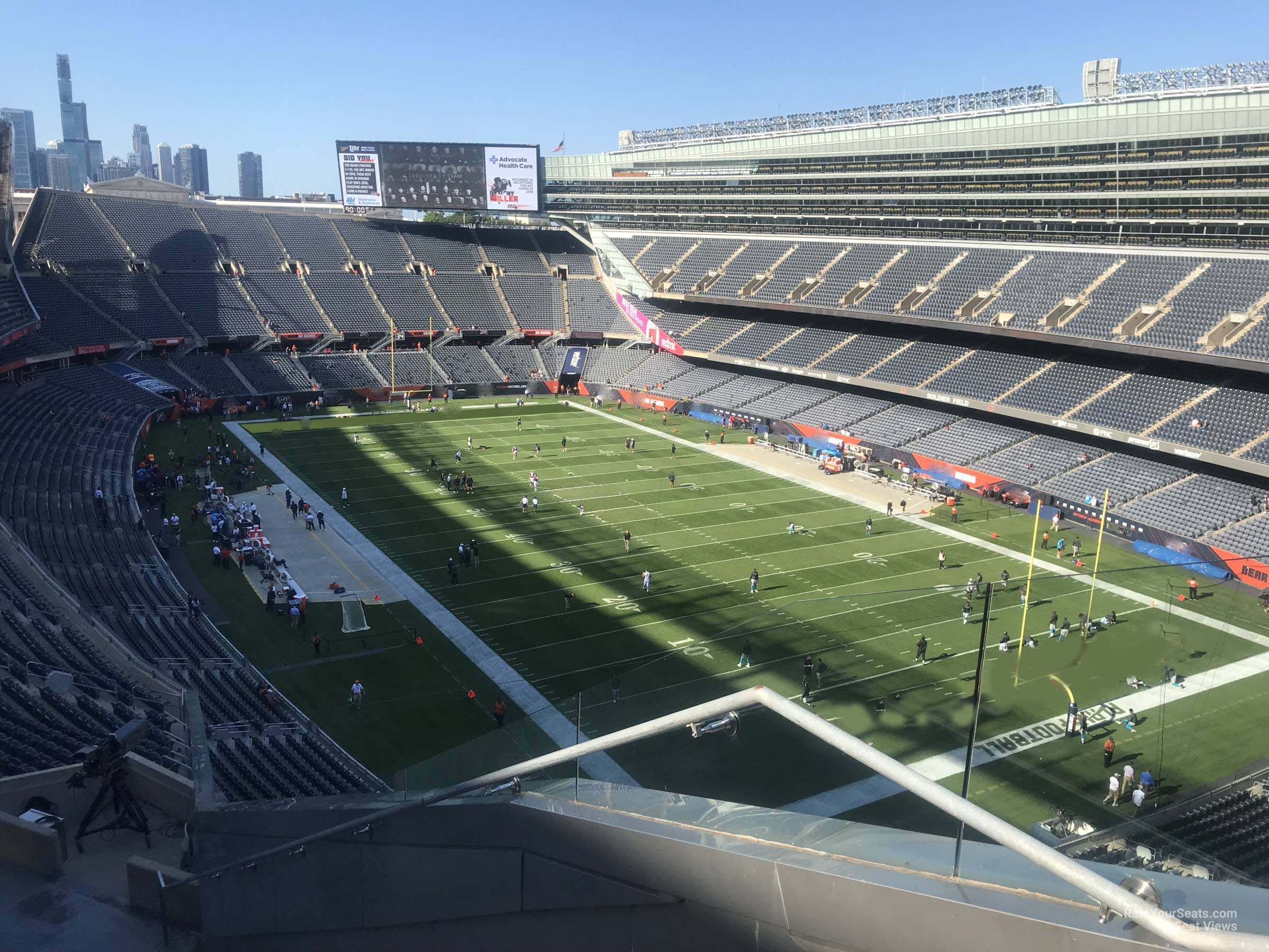 Section 428 at Soldier Field - Chicago Bears - RateYourSeats.com