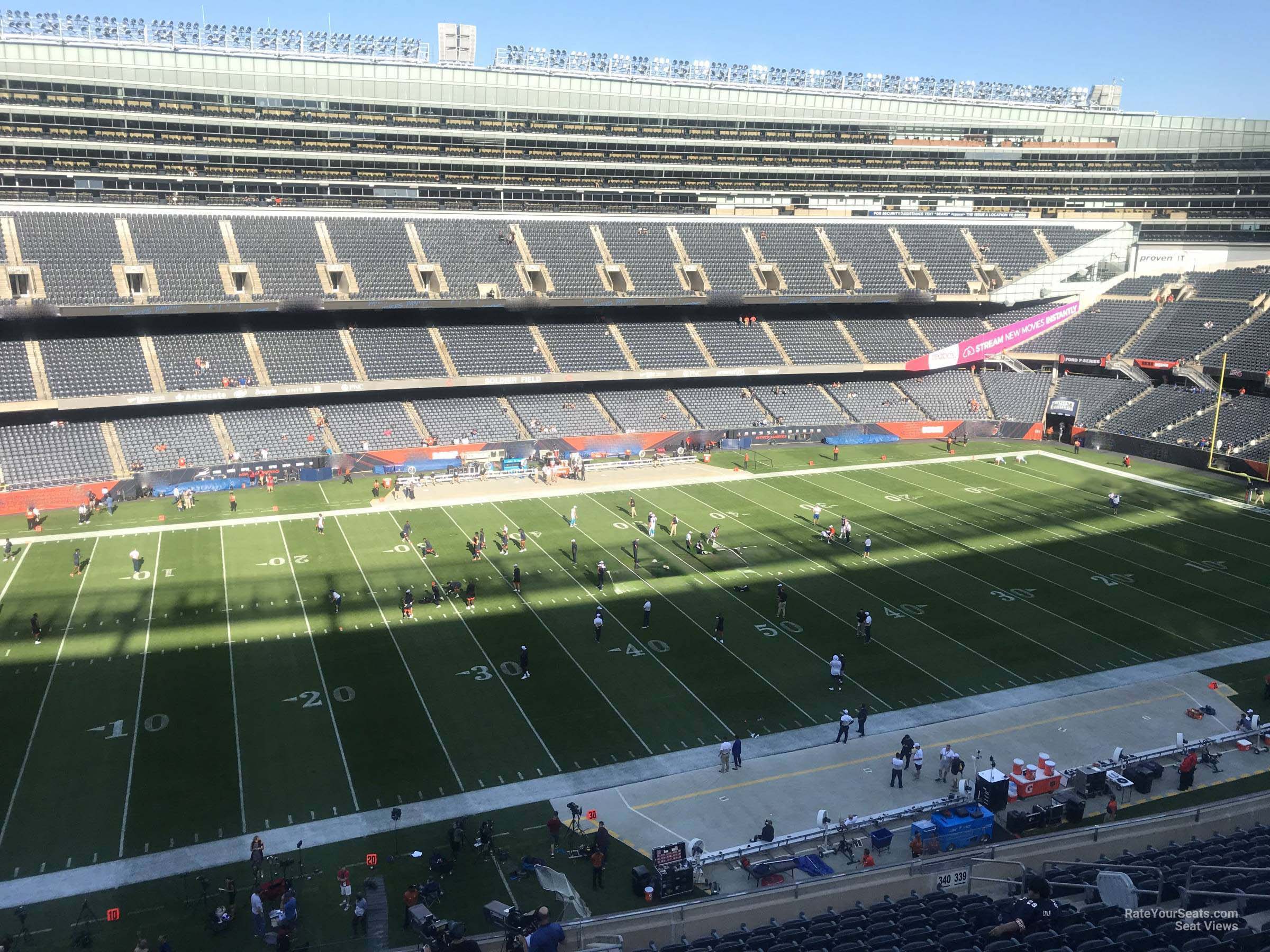 Soldier Field Section 440 - Chicago Bears - RateYourSeats.com