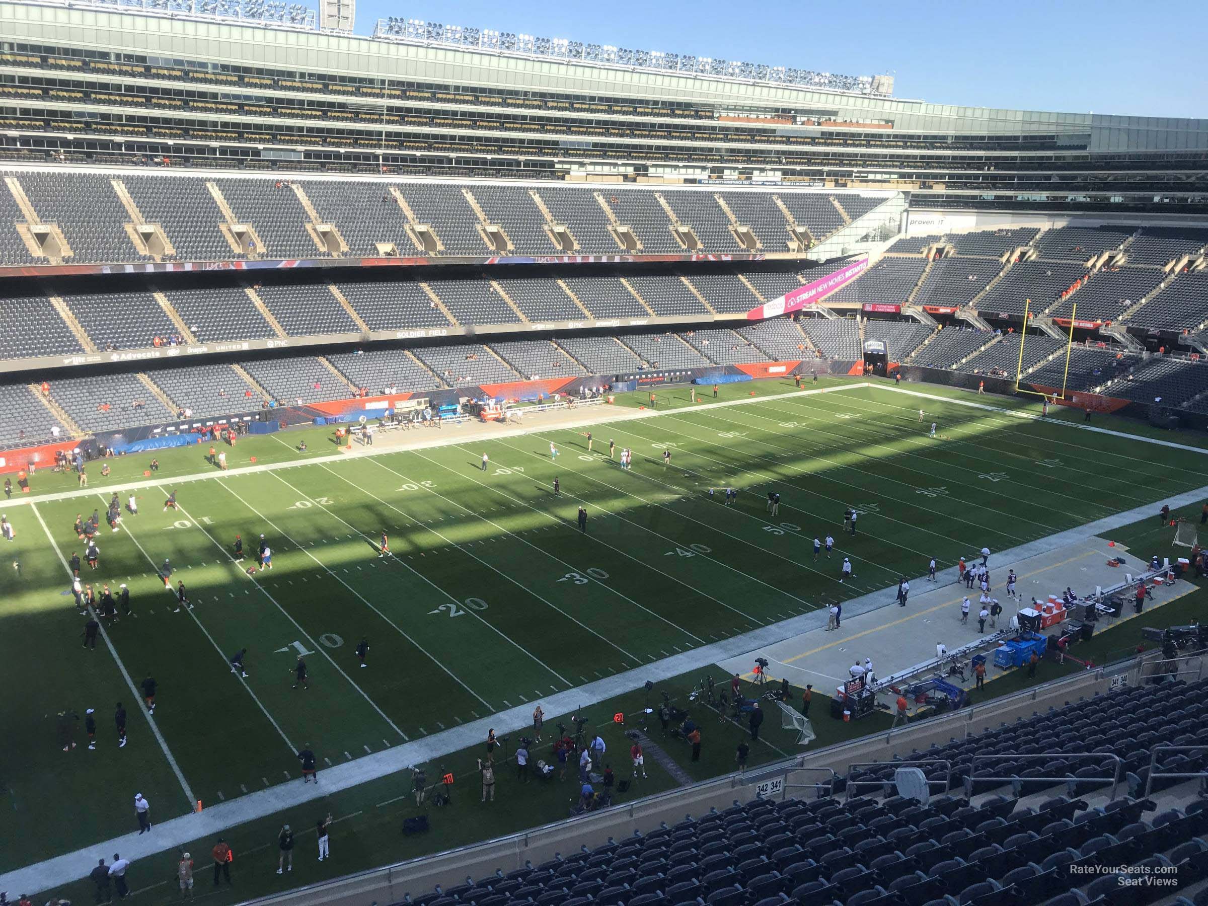 Soldier Field Section 442 - Chicago Bears - RateYourSeats.com