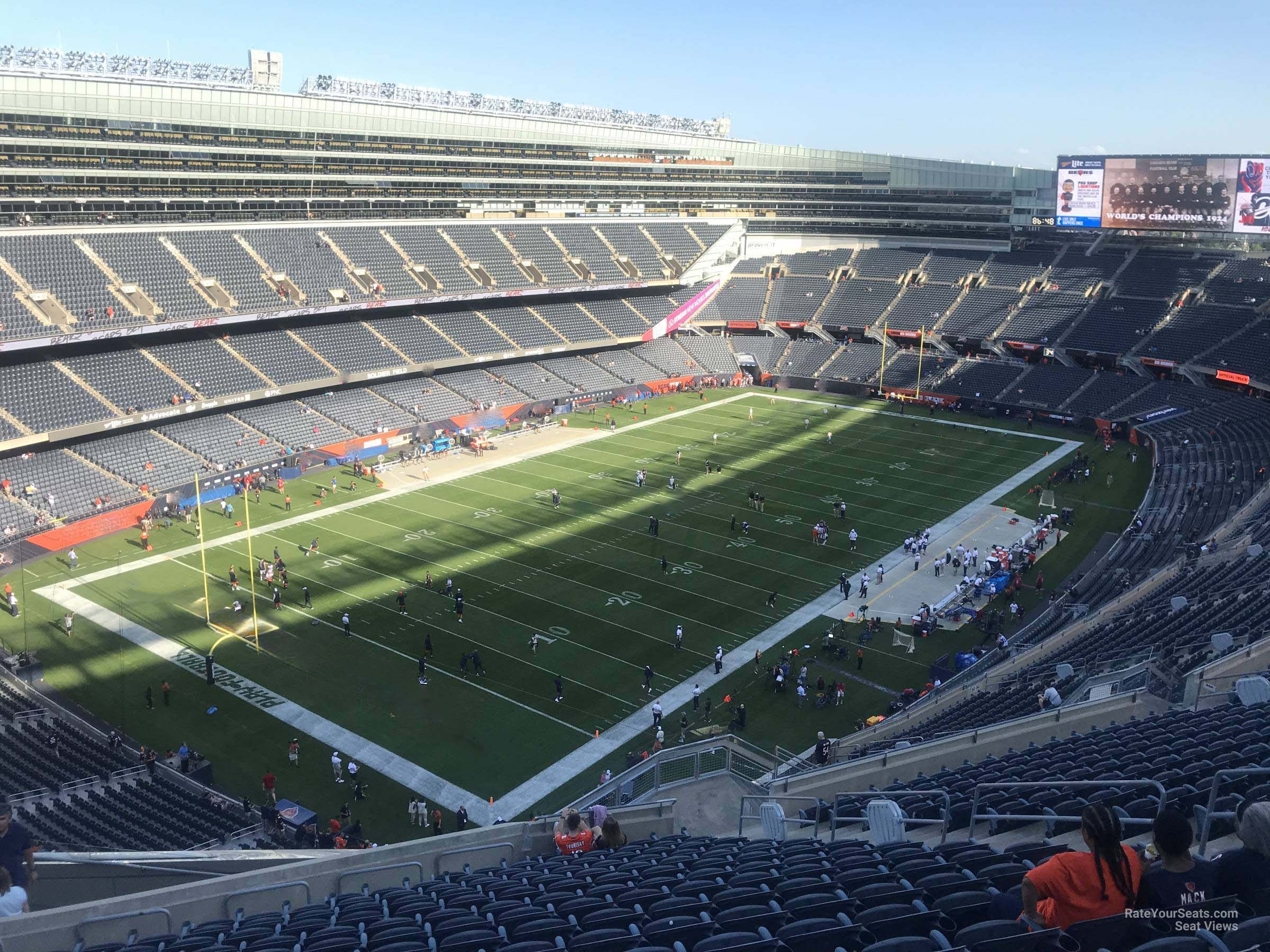 Soldier Field Section 445 - Chicago Bears - RateYourSeats.com