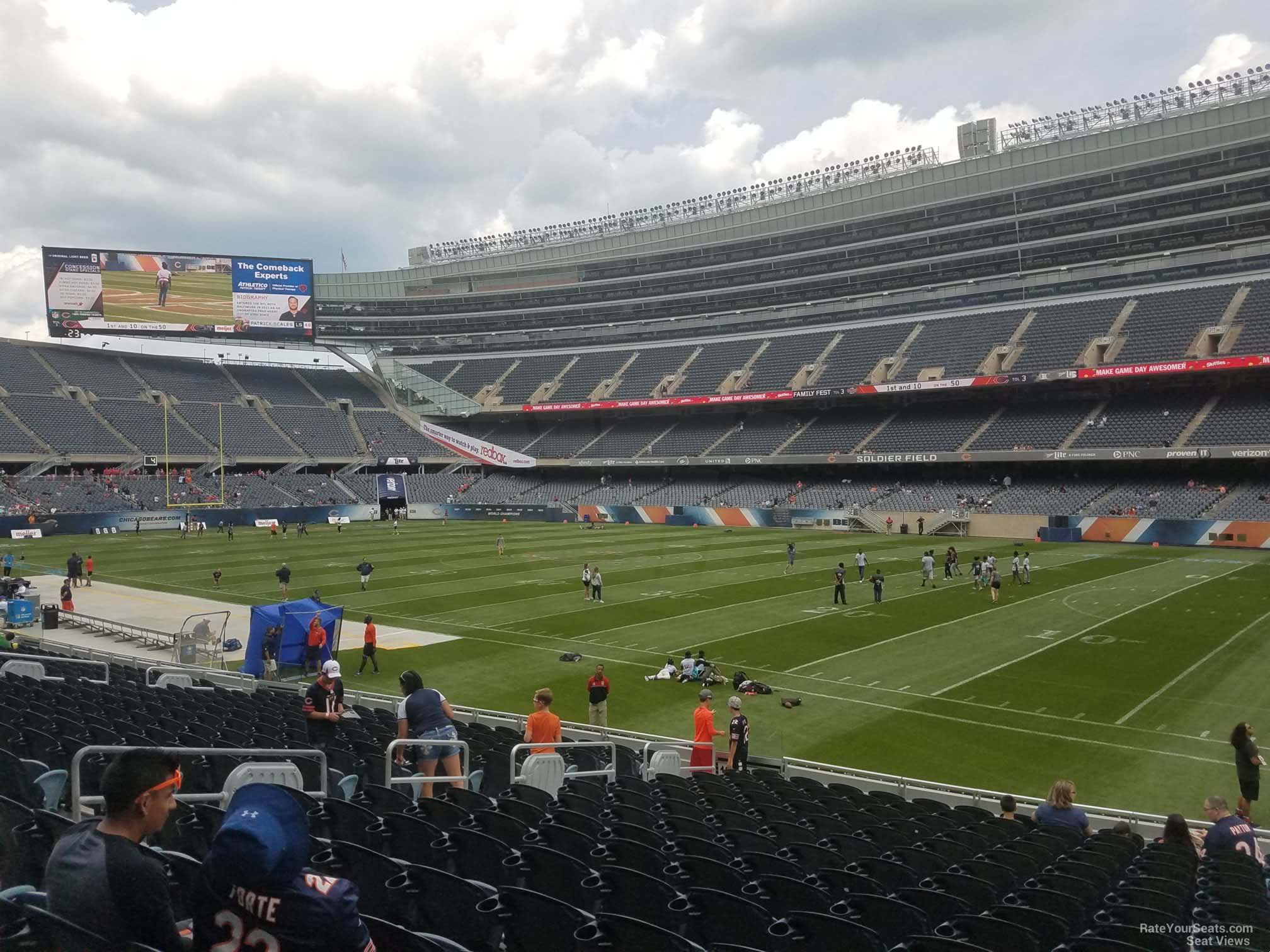 Soldier Field Section 131 - Chicago Bears - RateYourSeats.com