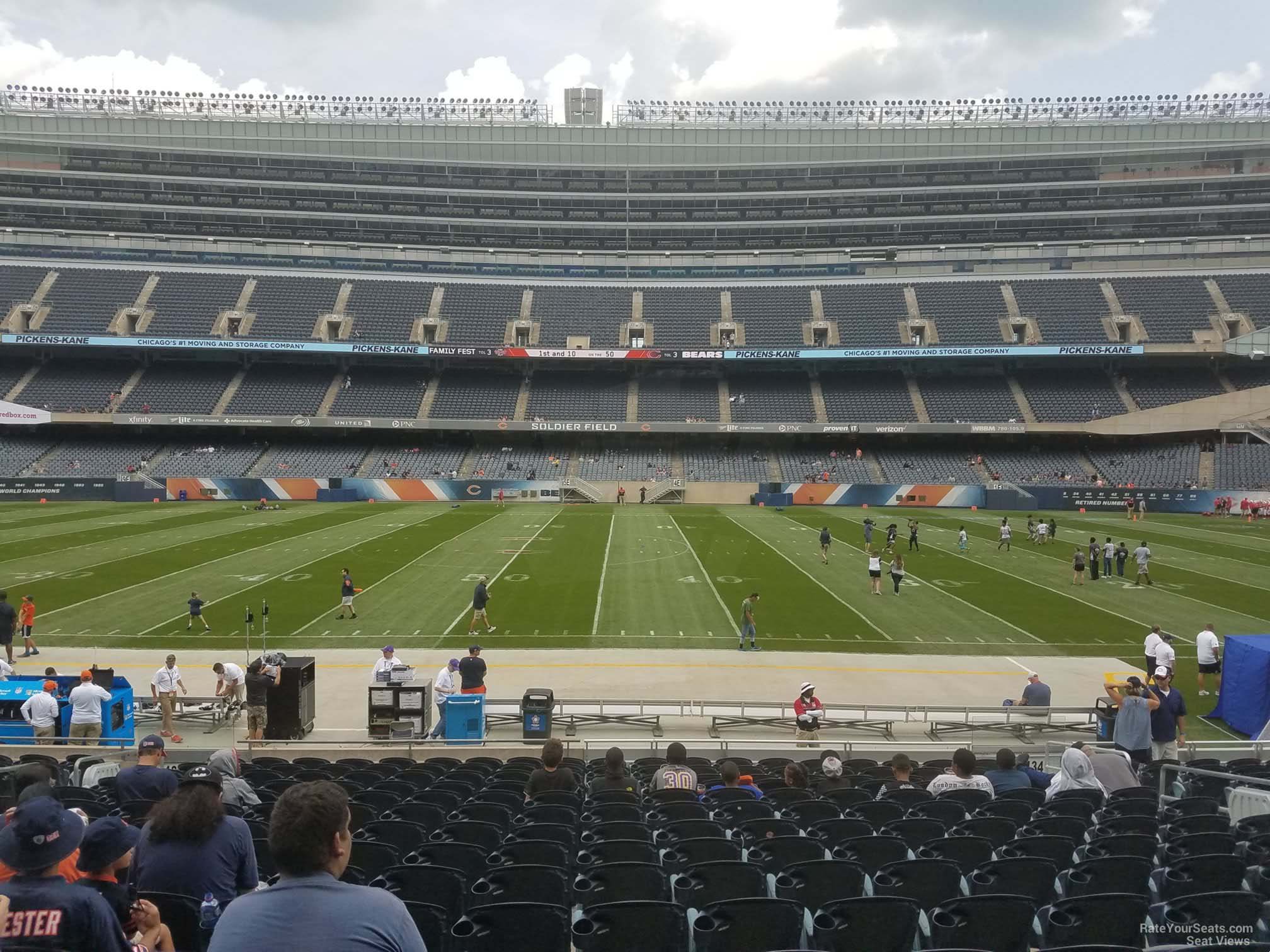 Soldier Field Section 136 - Chicago Bears - RateYourSeats.com