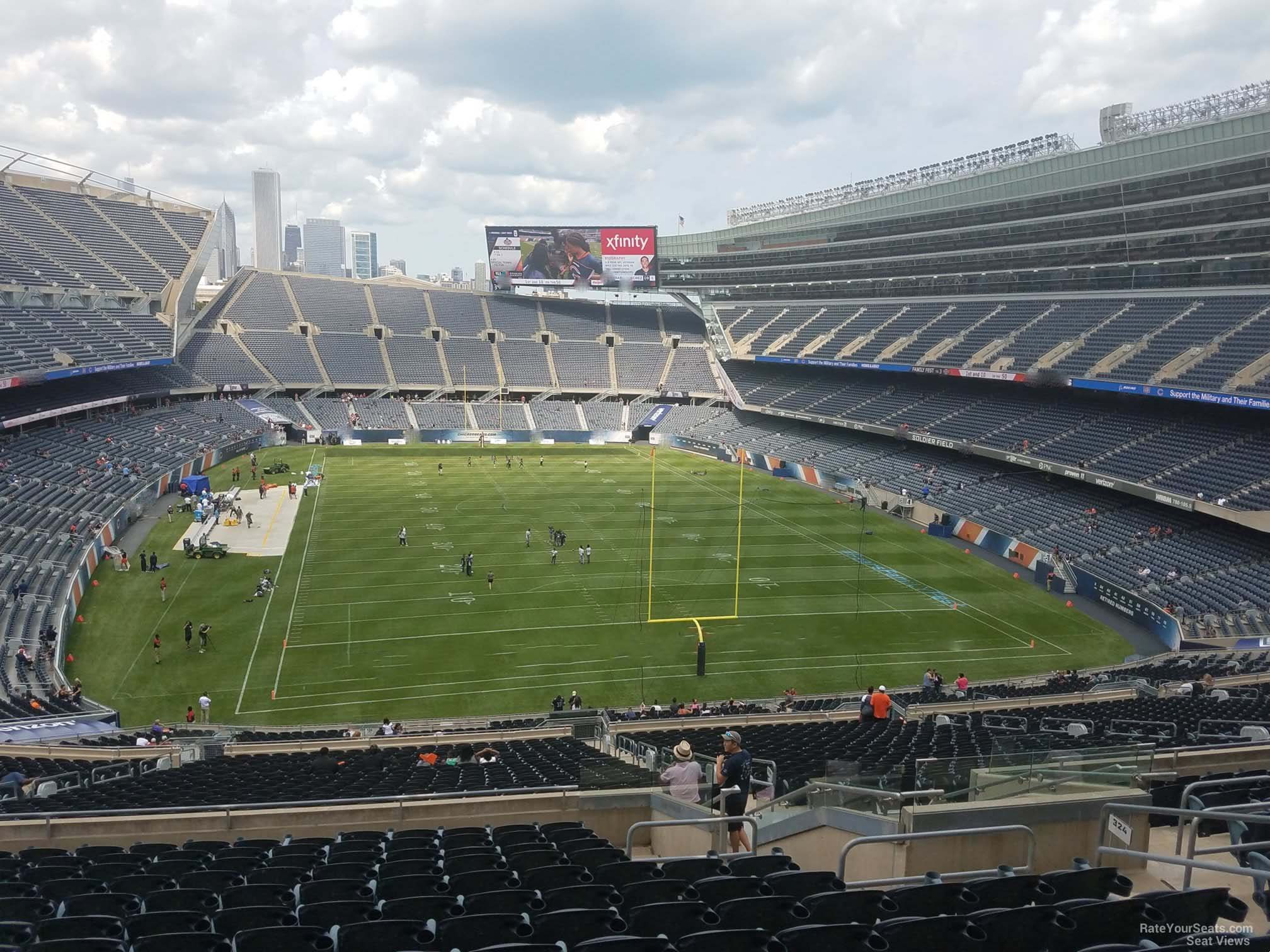 Soldier Field, section Suite B34, home of Chicago Bears, page 1