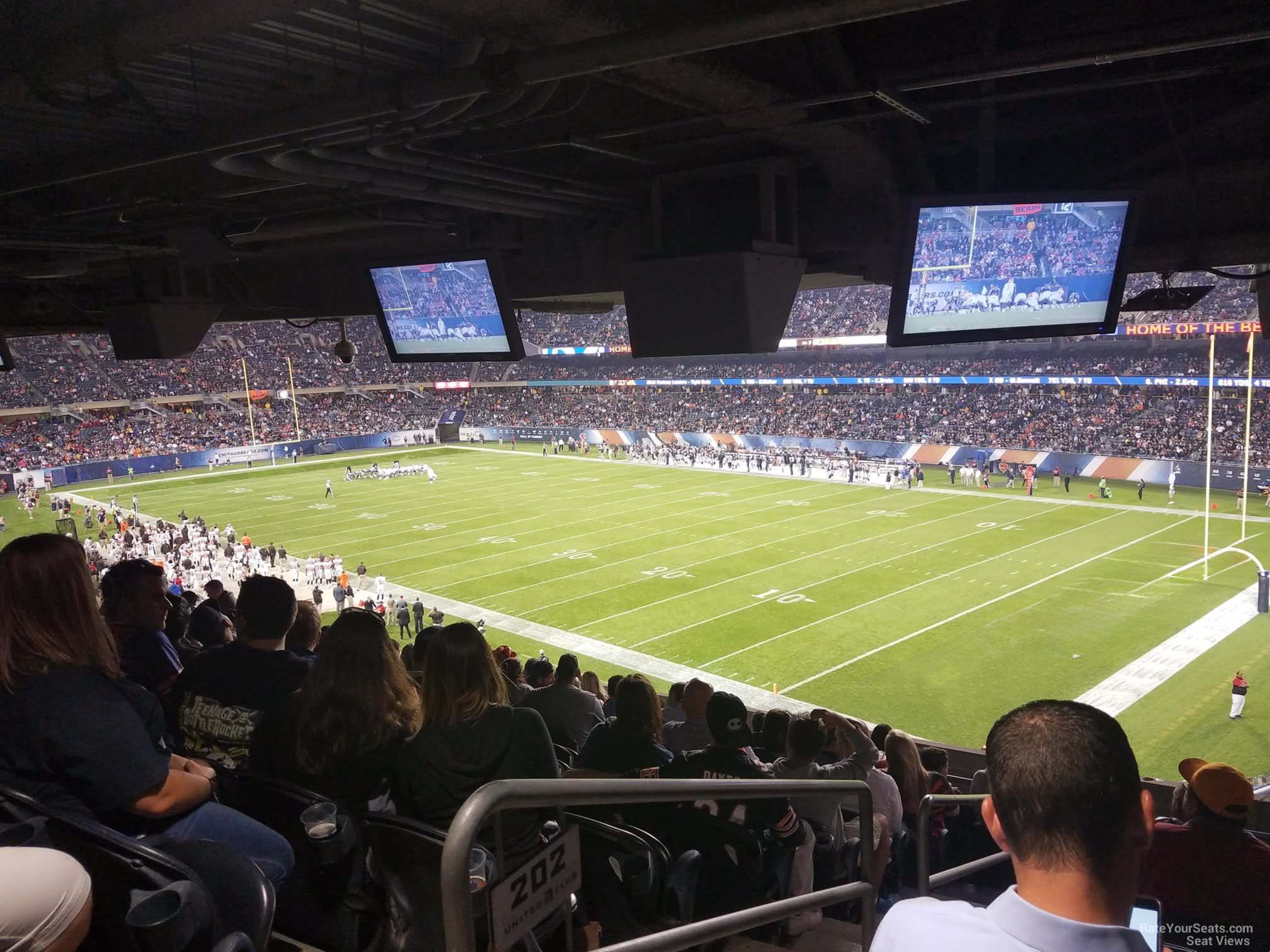 United Club (Sections 202-216, 301-317), Chicago Bears v Las Vegas Raiders, 22 Oct 2023, Soldier Field