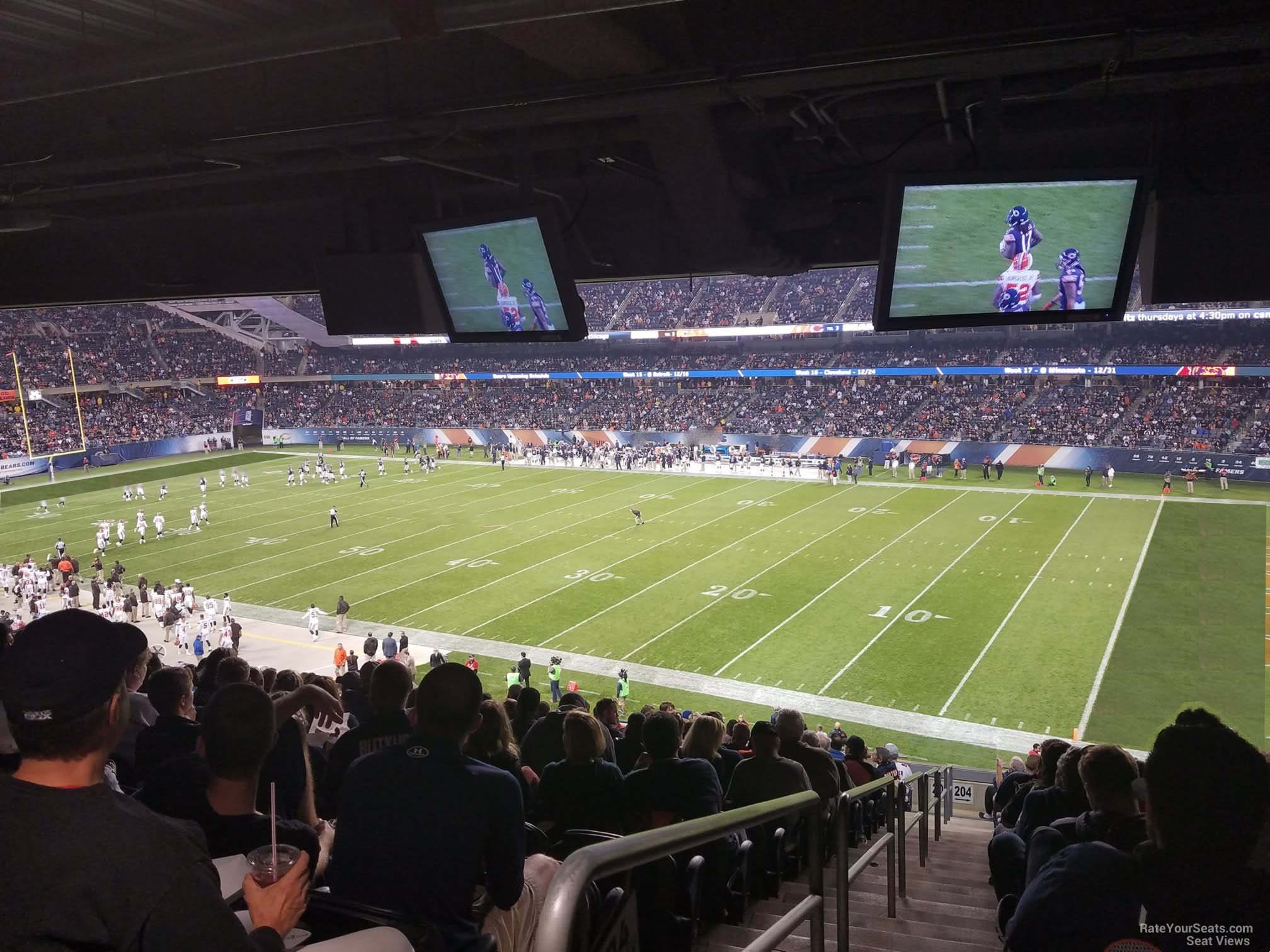 United Club (Sections 202-216, 301-317), Chicago Bears v Las Vegas Raiders, 22 Oct 2023, Soldier Field