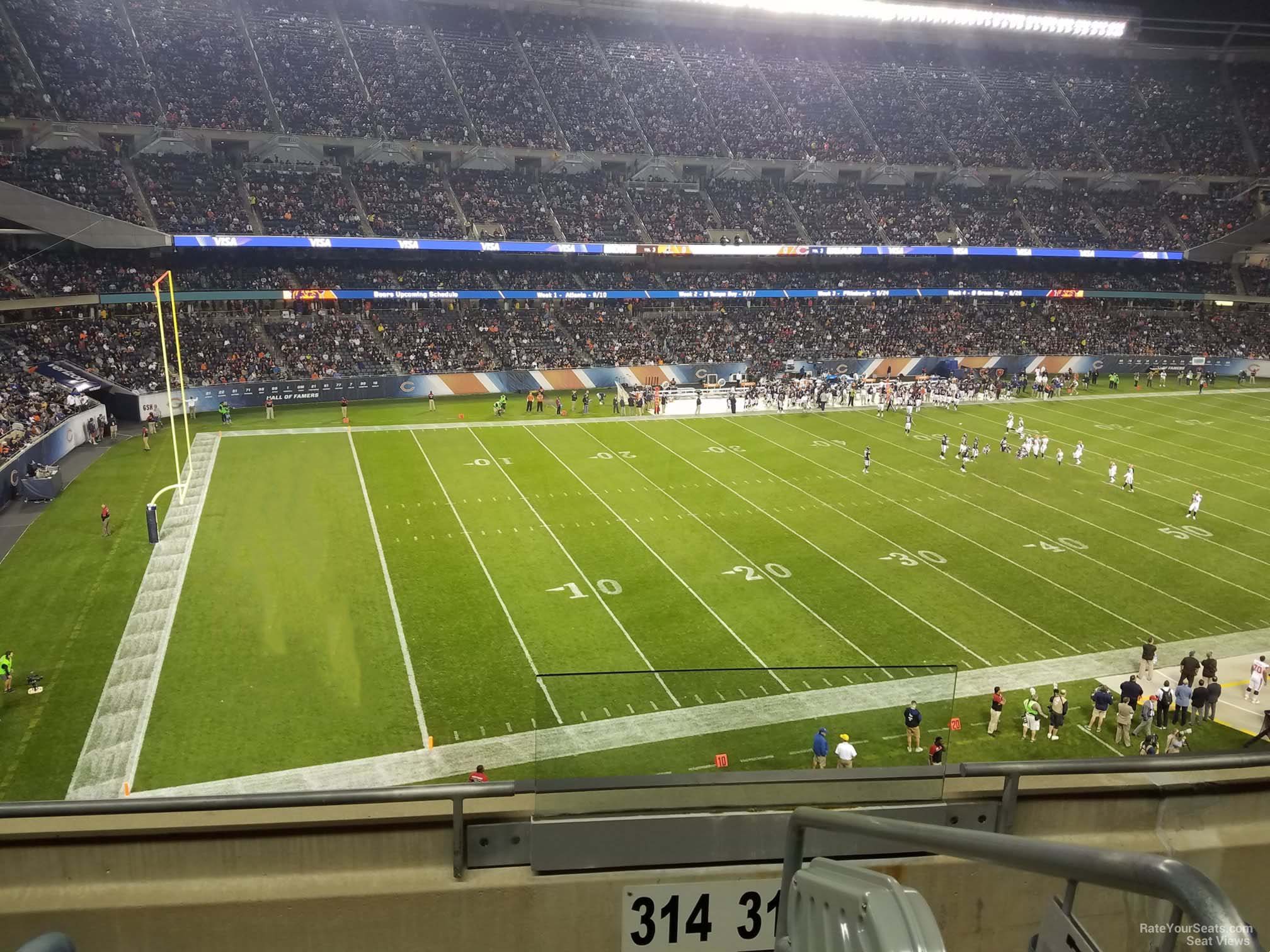 Section 315 at Soldier Field 