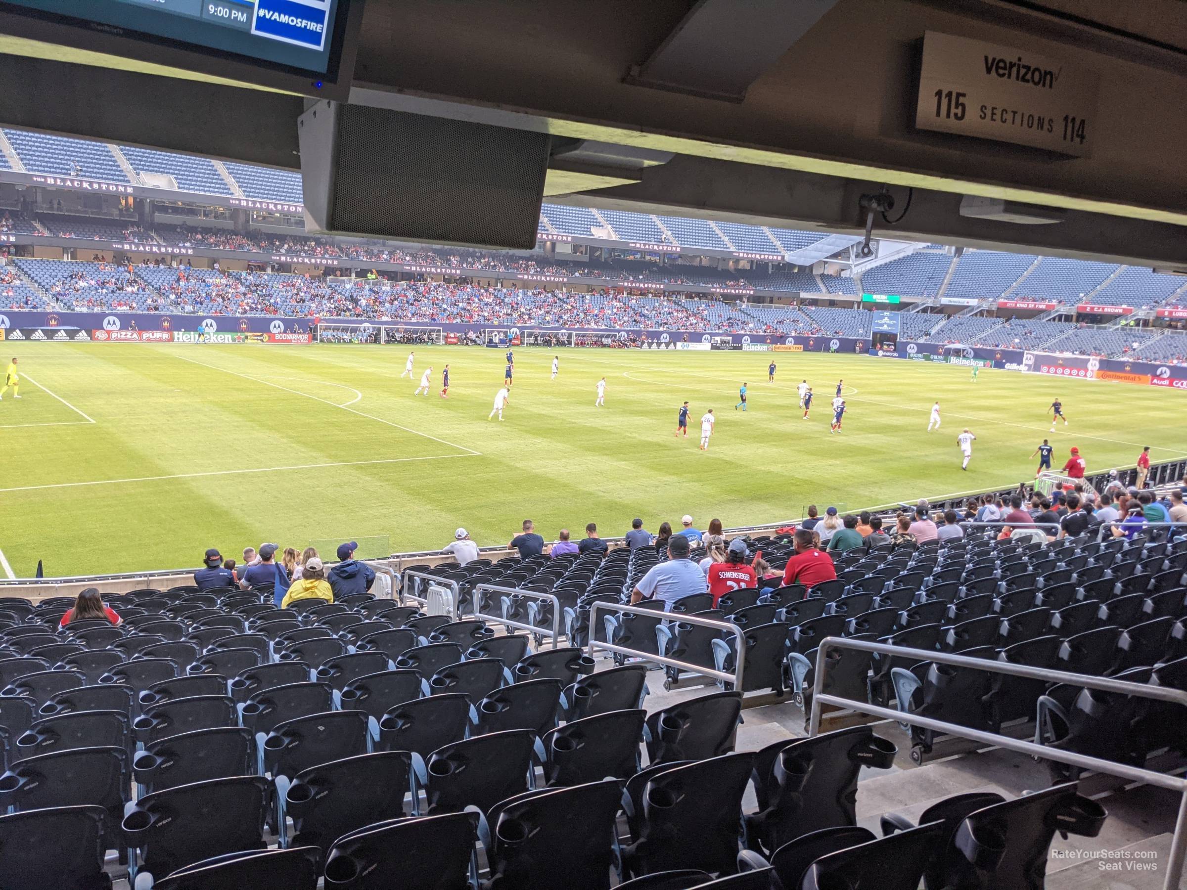 section 115, row 18 seat view  for soccer - soldier field