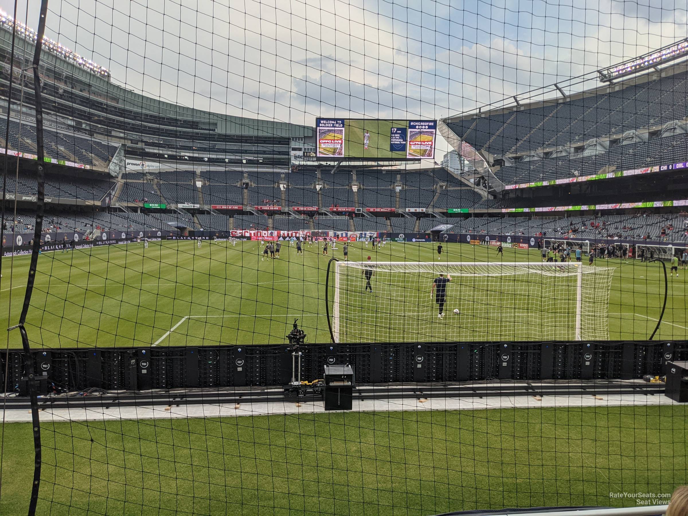 section 152, row 4 seat view  for soccer - soldier field