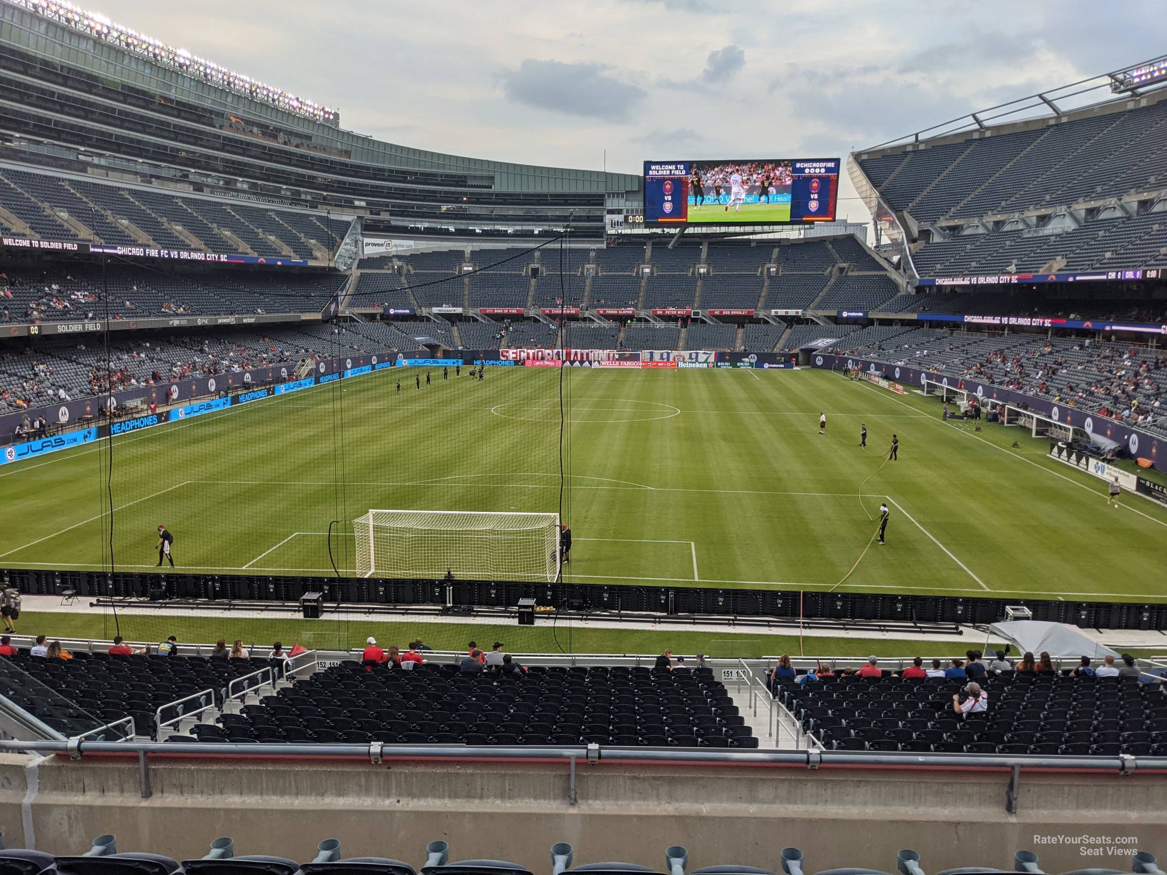 section 251, row 6 seat view  for soccer - soldier field