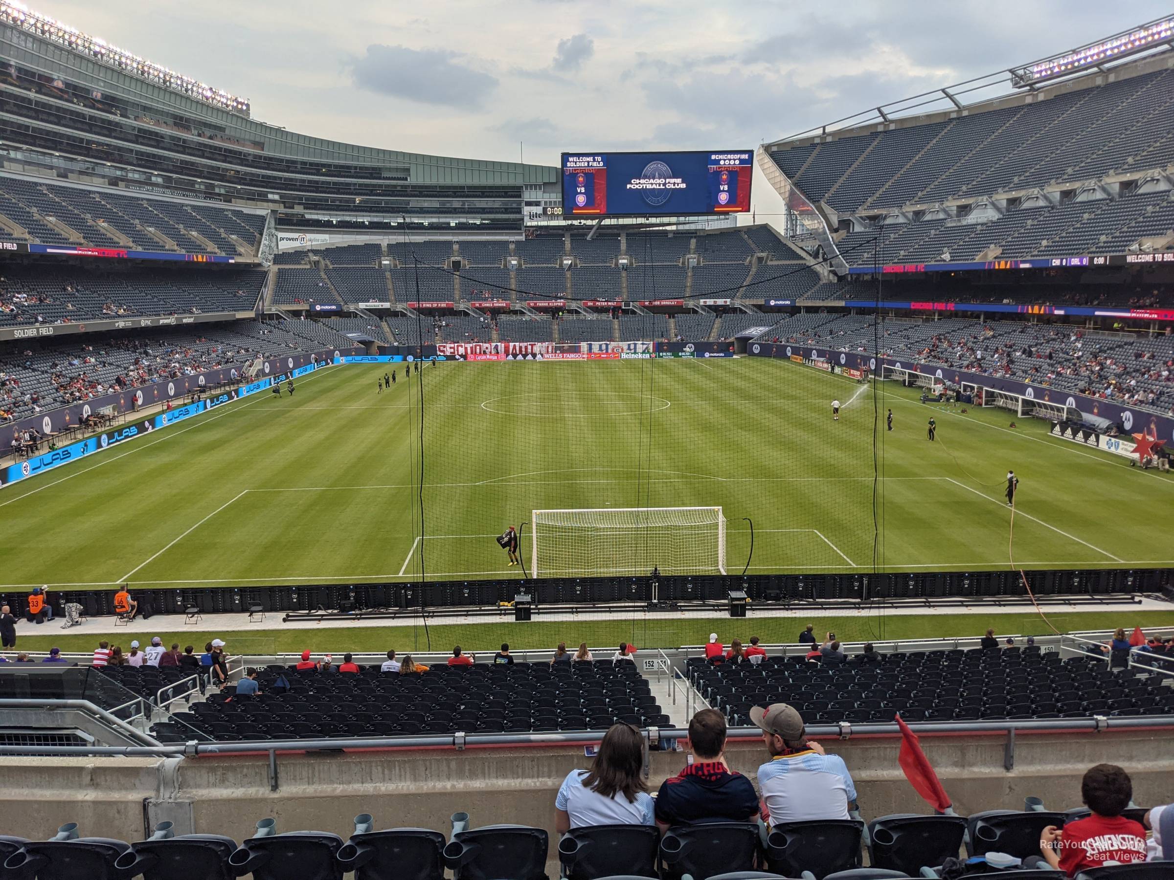 section 252, row 6 seat view  for soccer - soldier field